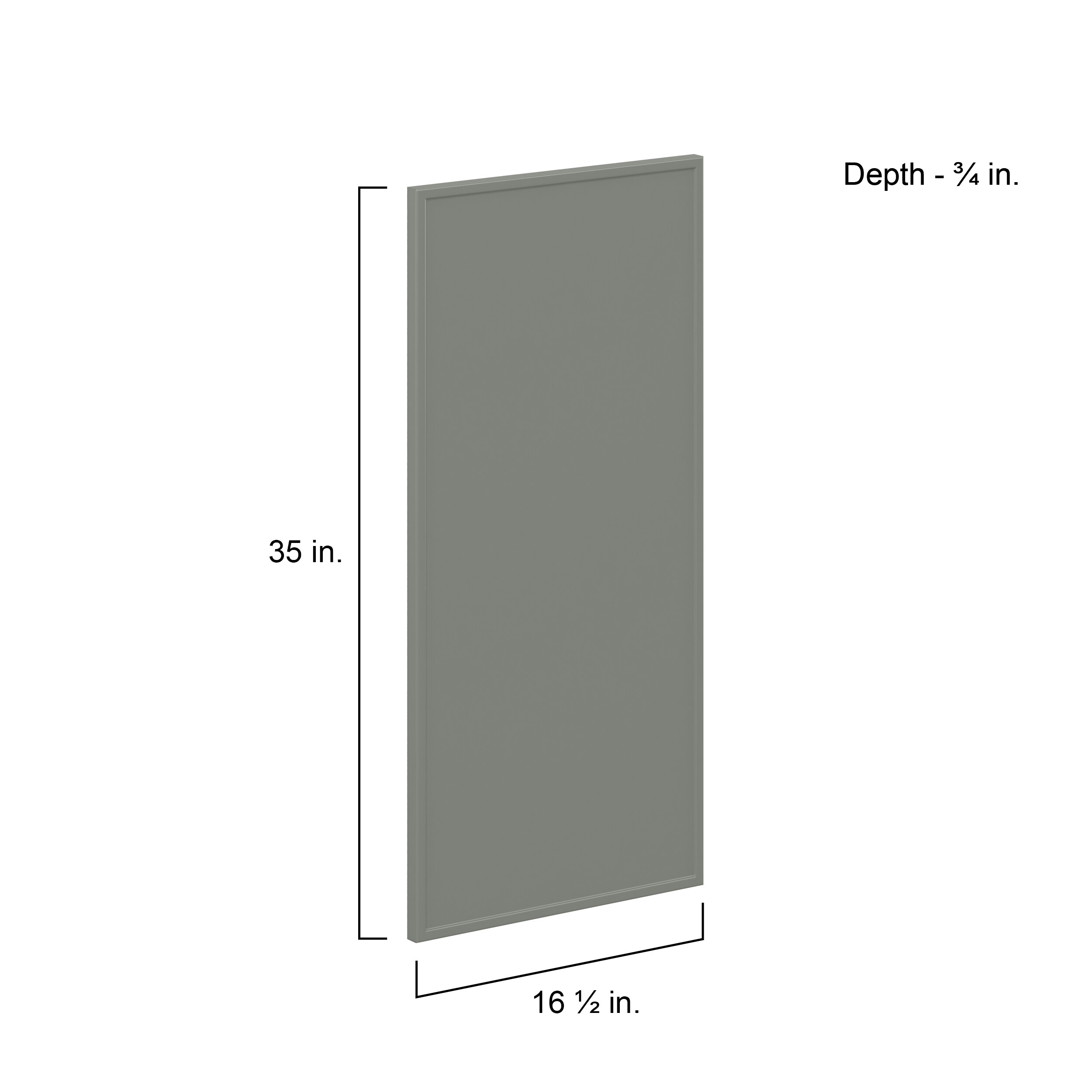 Hugo&Borg DSDR16.535-CO Kitchen-Cabinet-Doors - View #4