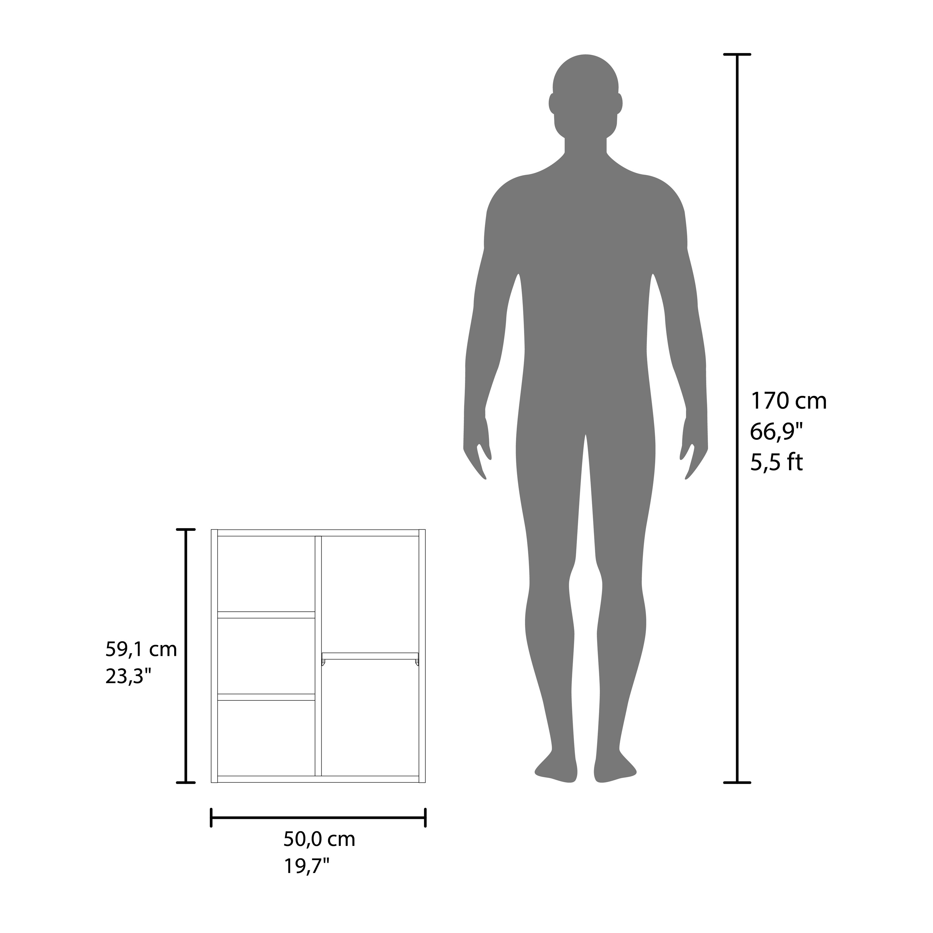 WELLFOR GIS128P301385 Bathroom-Wall-Cabinets - View #4