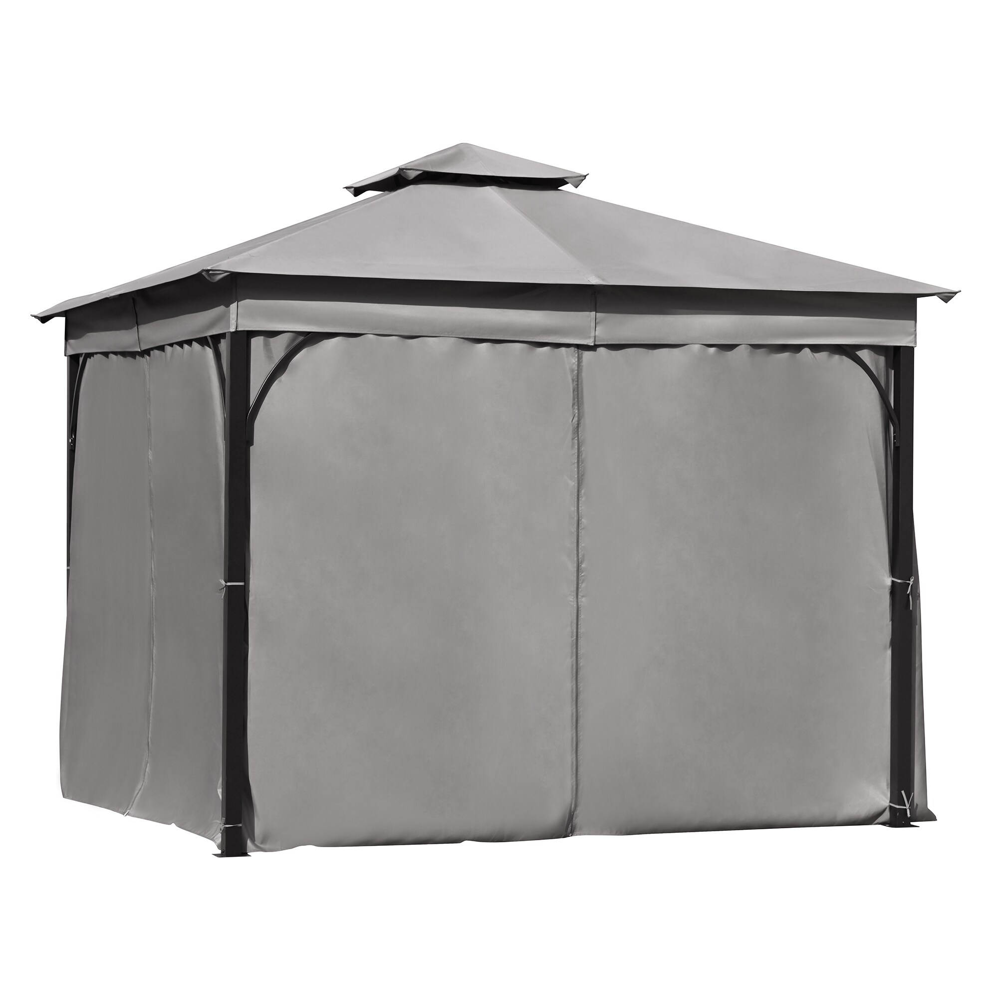 ModernLuxe L-N715P261160E Wood-Resin-Gazebos - View #12