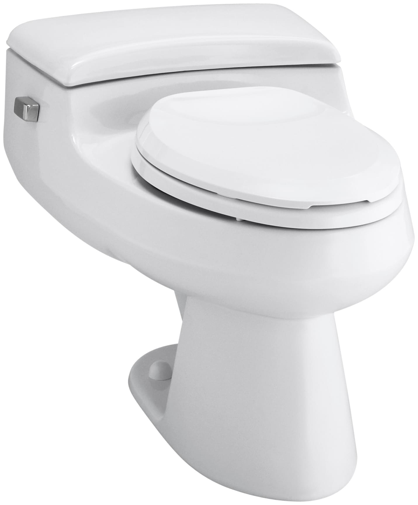 KOHLER Highline White Elongated Tall Height 2-piece WaterSense Toilet 12-in  Rough-In 1.28-GPF