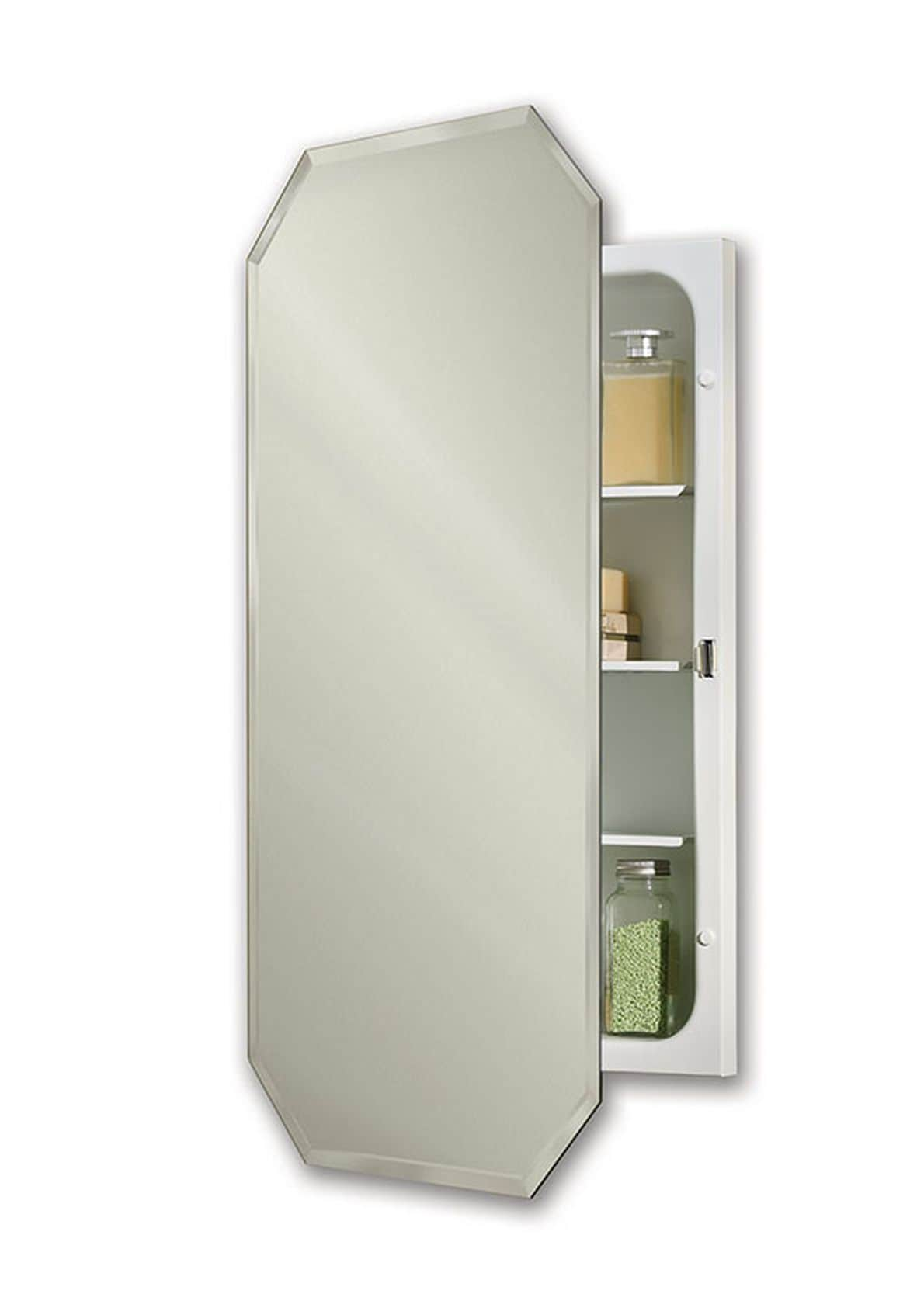 Recessed Medicine Cabinet With Mirror  Beveled Medicine Cabinet Organ –  BABACLICK