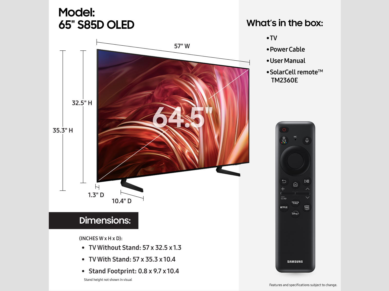 Samsung QN65S85DAEXZA tvs - View #5
