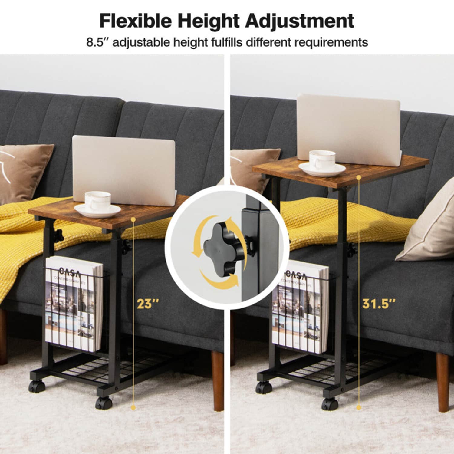 GZMR WF01-KS-V1-BKOR End-Tables - View #2