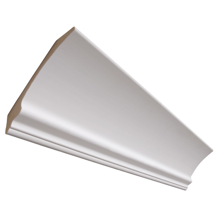 RELIABILT L WWCR 8 FBDPM 8-ft Primed MDF Crown Moulding