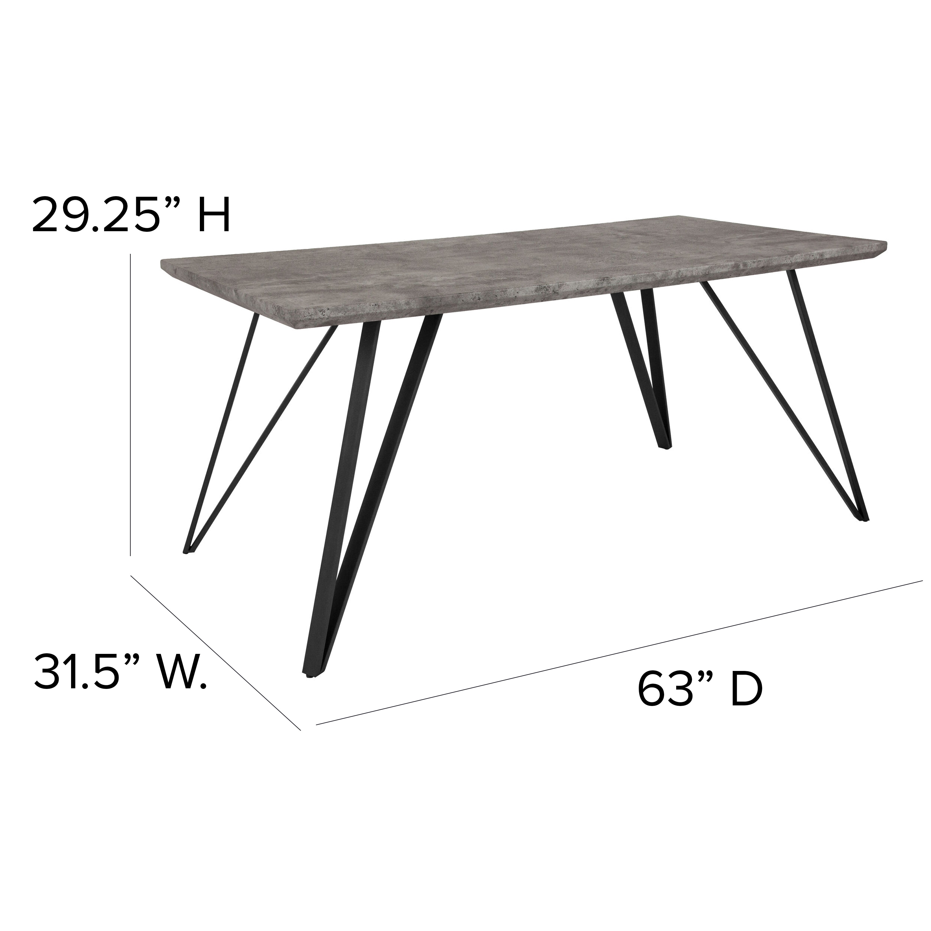 Flash Furniture 889142337133 Dining-Tables - View #5
