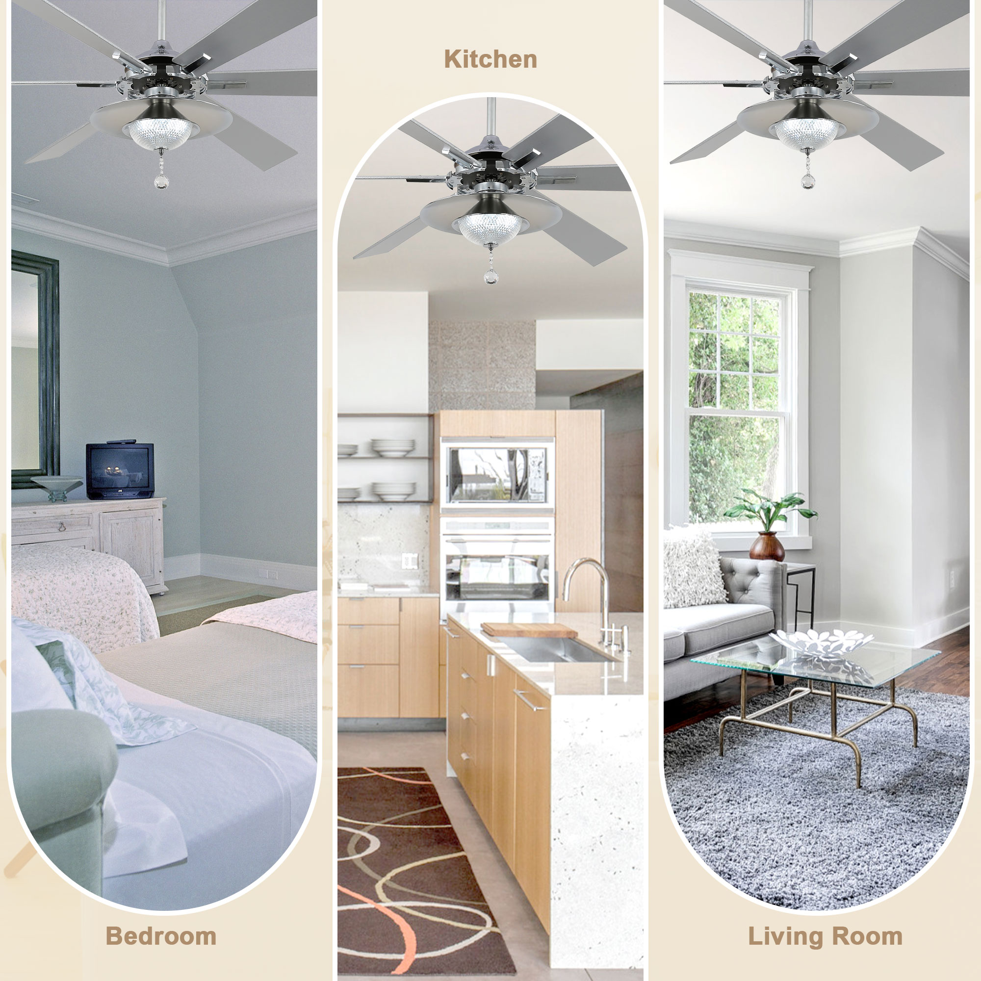 Bella Depot DCFSD7204-C Ceiling-Fans - View #4