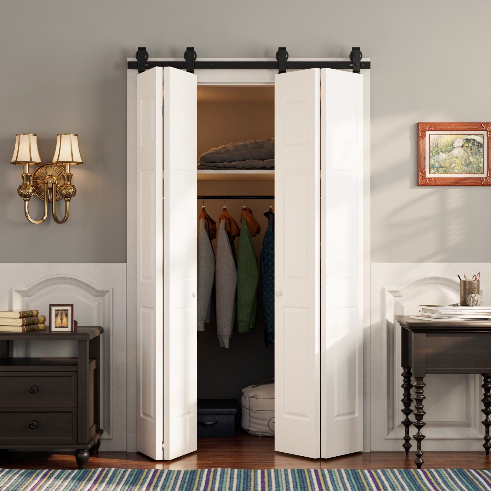 ManDoor BF-20Z-36-S Bifold-Closet-Door-Hware-Kits - View #7