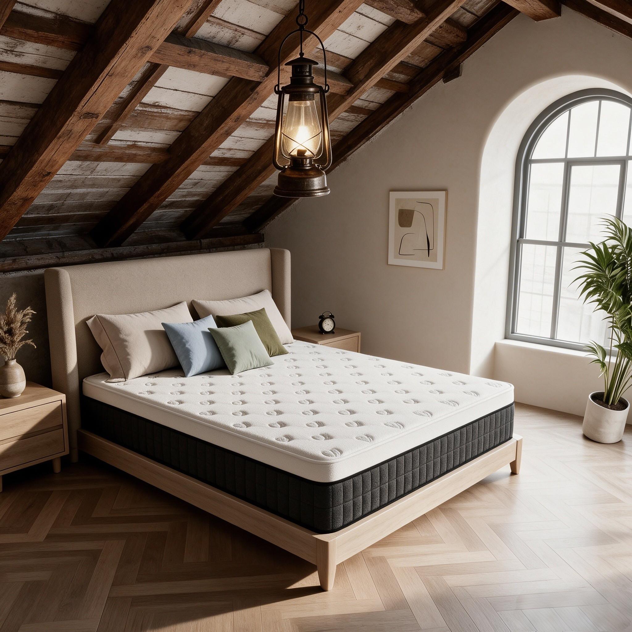 YINIX 12-in Medium Twin Cooling Memory foam Mattress in a Box