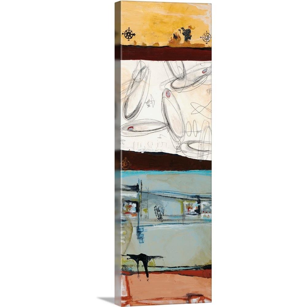 GreatBigCanvas 1920866-24-12X36 36-in H x 12-in W Abstract Print on Canvas