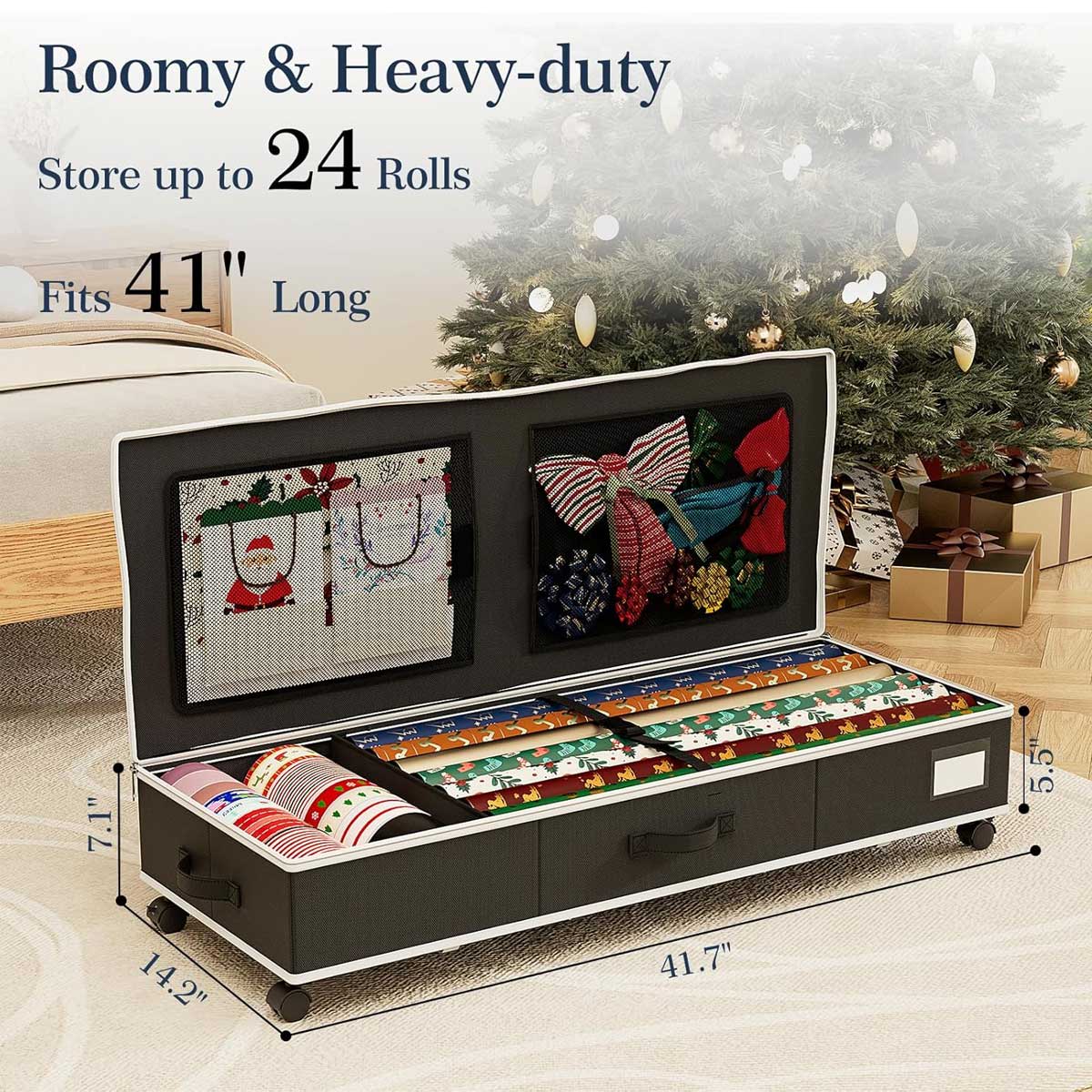 Aoibox LABGS2912 Wrapping-Paper-Storage - View #3