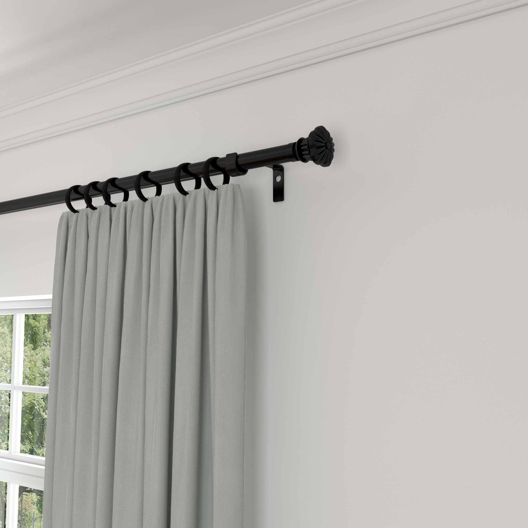 ACROMA 81928BK Curtain-Rods - View #3