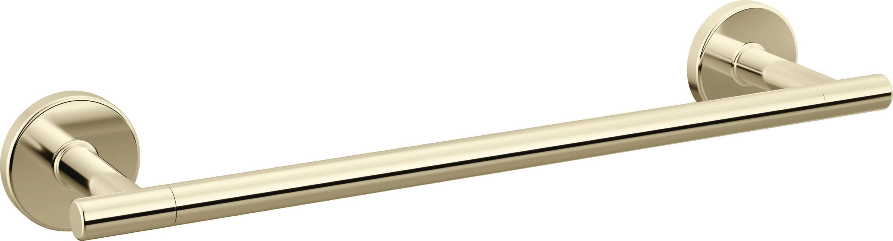 Delta 75912-PN Trinsic 12-in Polished Nickel Wall mount Single Towel Bar