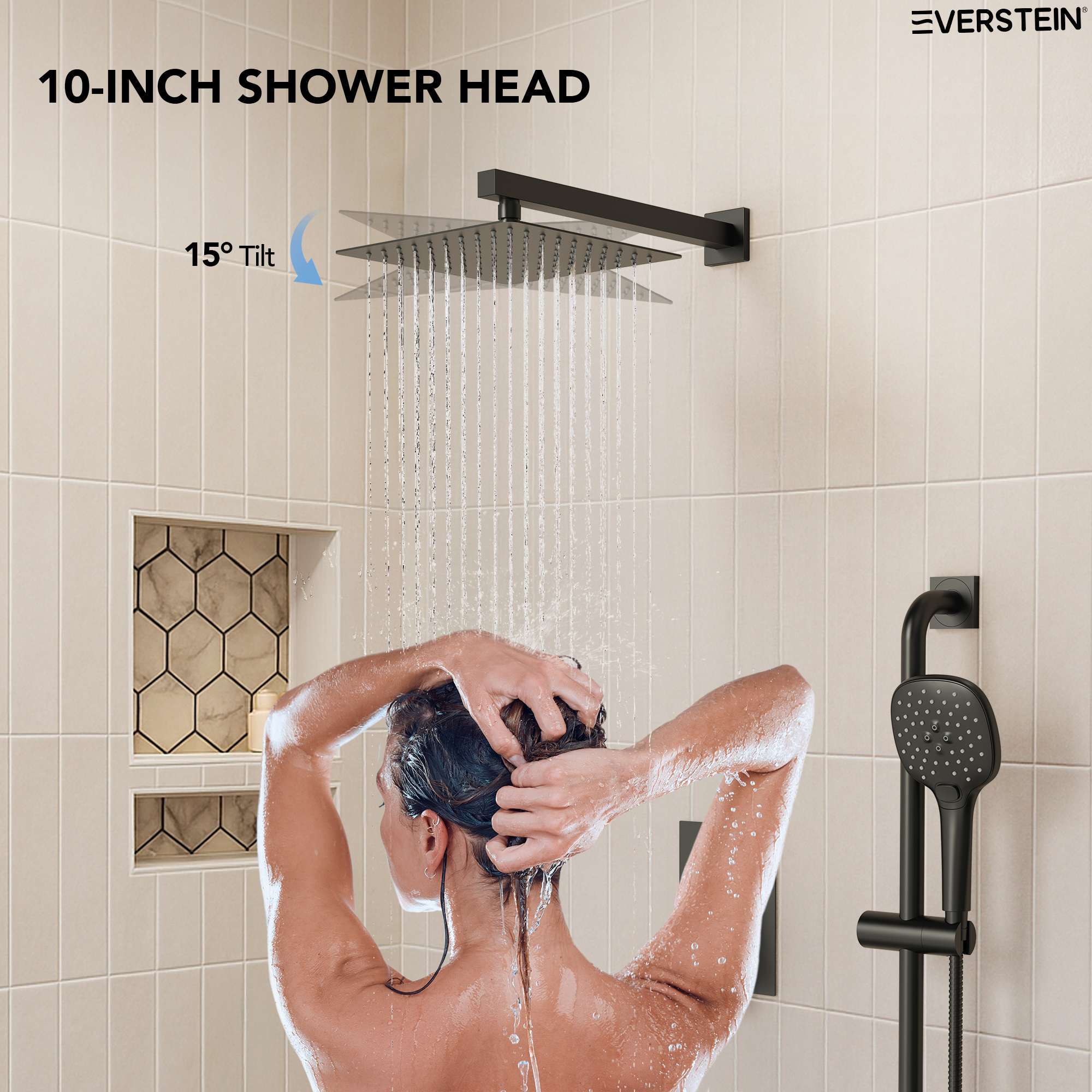 EVERSTEIN SFS-1153-BK Tub-Shower-Faucets - View #8