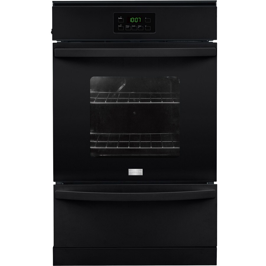 Frigidaire FFGW2415QB 24-in Single Gas Wall Oven (Black)