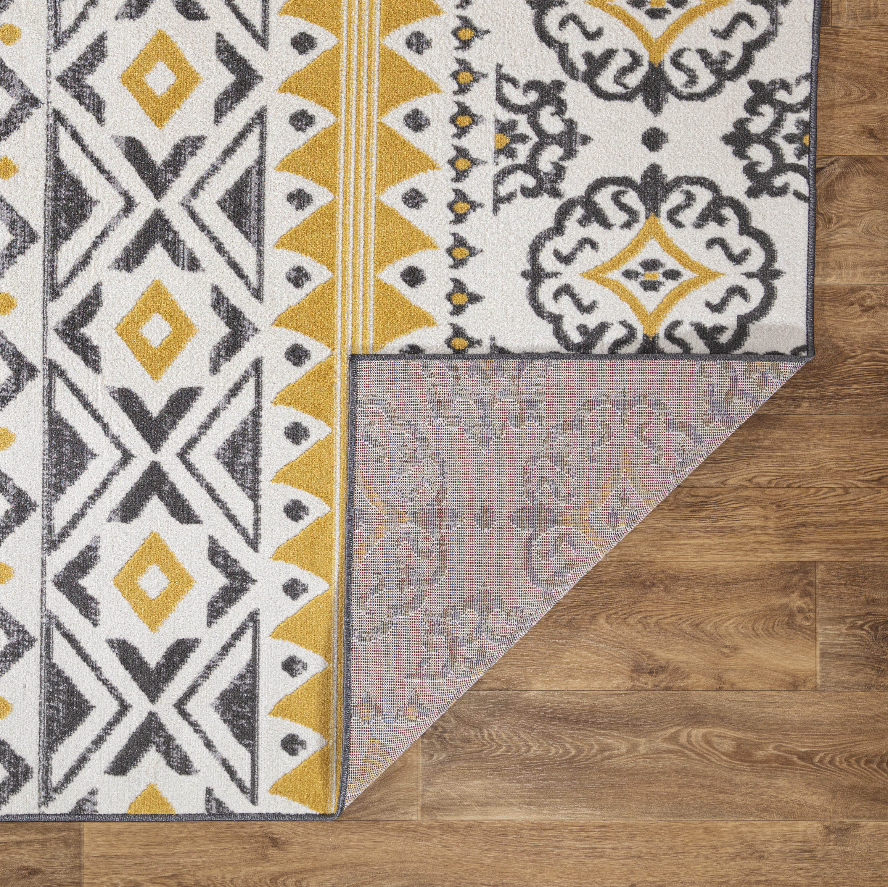 World Rug Gallery 2078YELLOW8X10 rugs - View #8
