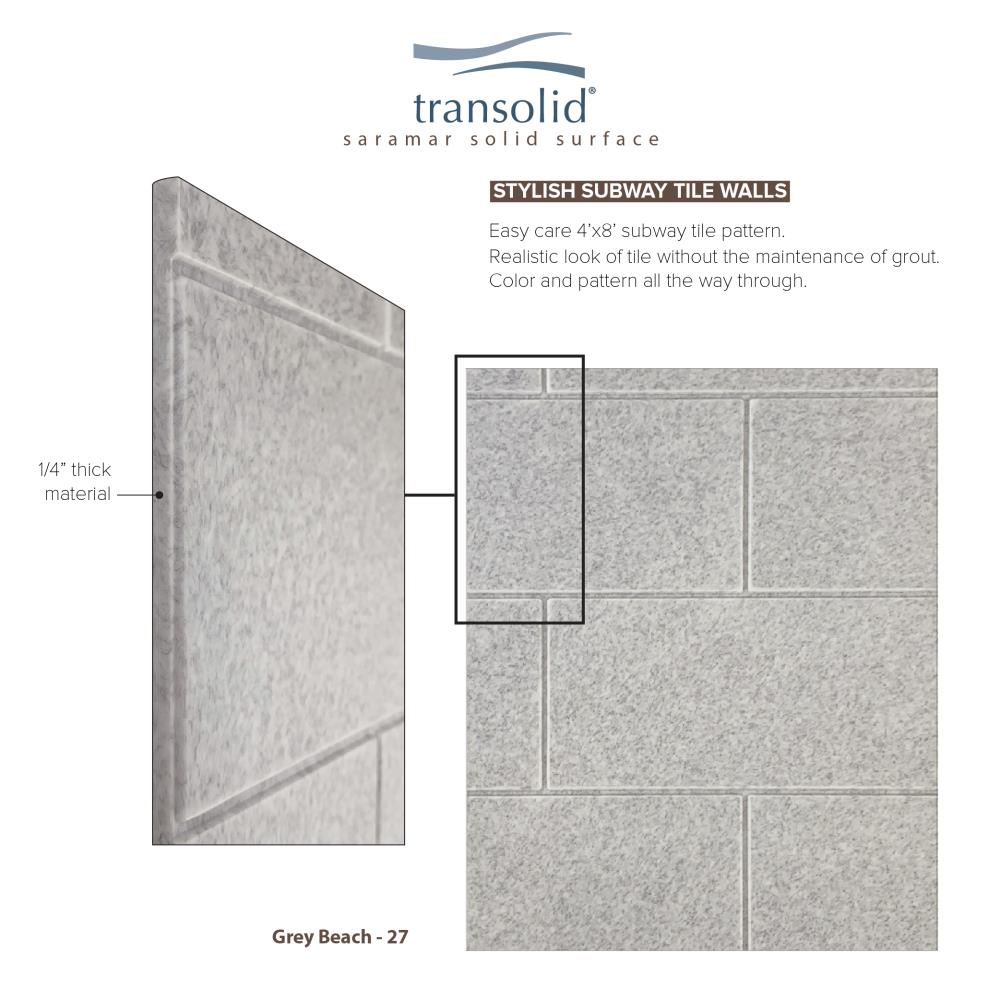 Transolid SWK483672-27 Shower-Wall-Surrounds - View #6