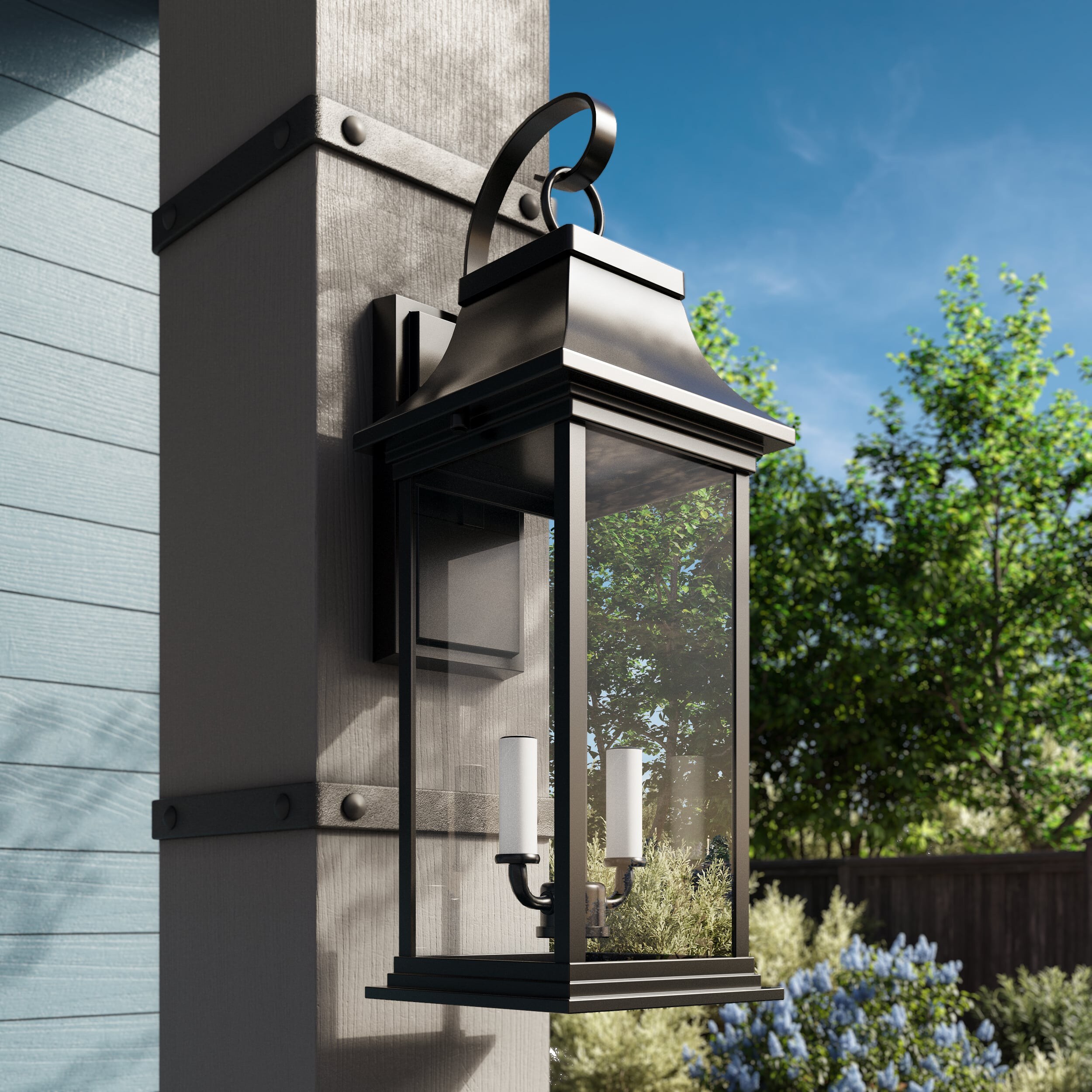 Maxim Lighting 30023CLBK Outdoor-Wall-Lighting - View #2