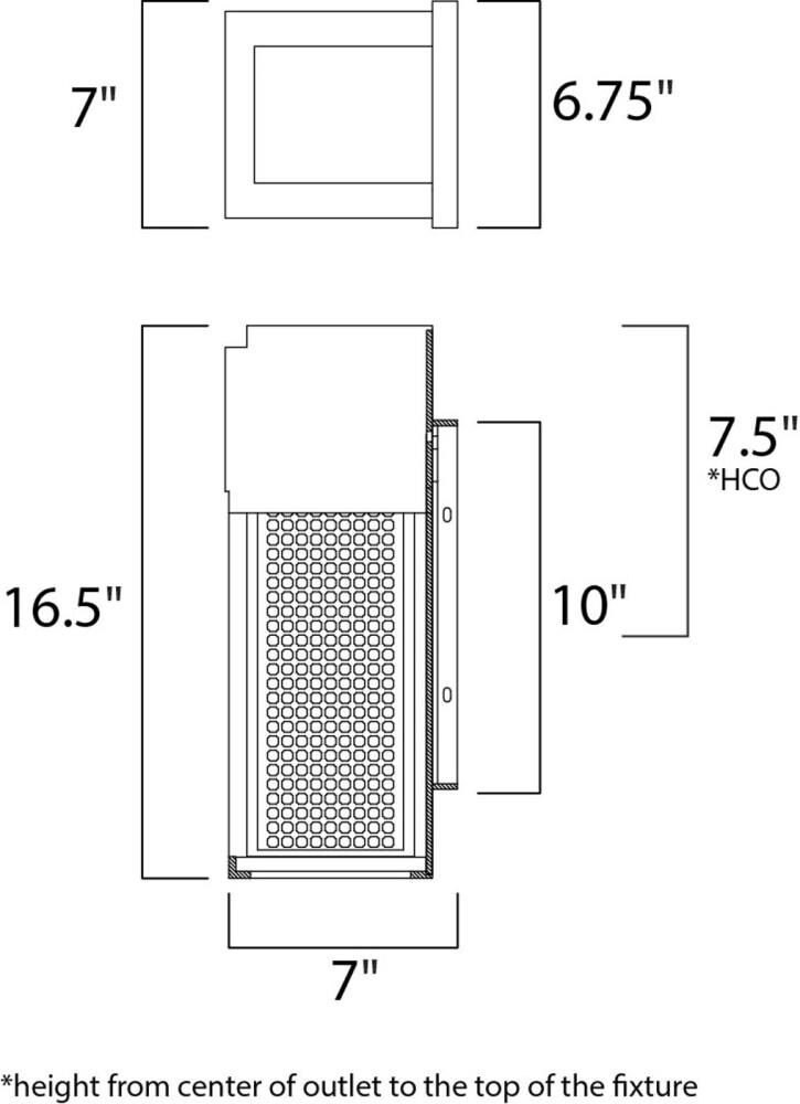 Maxim Lighting 53599GBZRG Outdoor-Wall-Lighting - View #3
