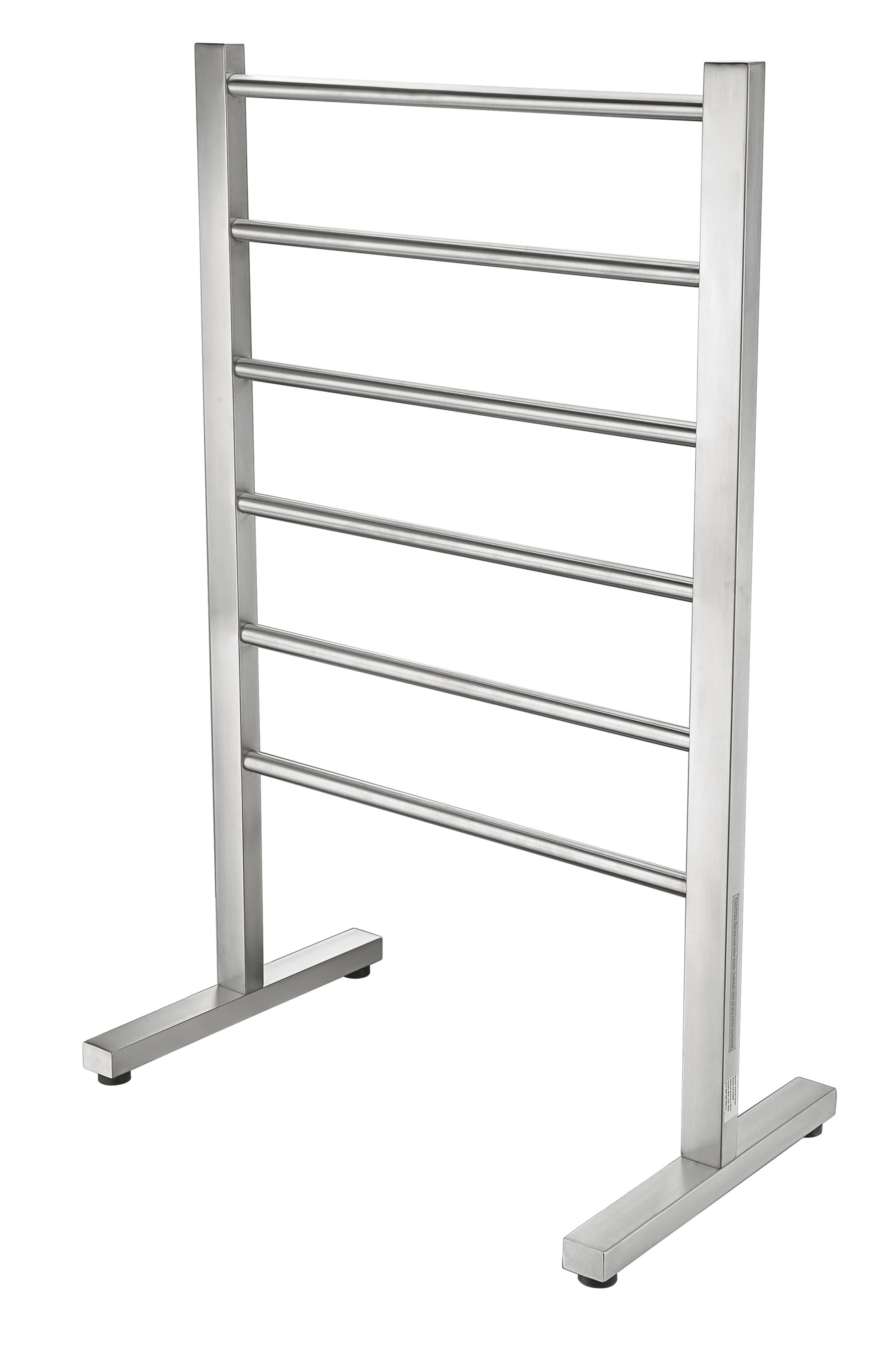 ANZZI TW-AZ102BN Brushed Nickel Plug-in Freestanding Towel Warmer 13.98-Inches x 21.85-Inches x 35.2-Inches