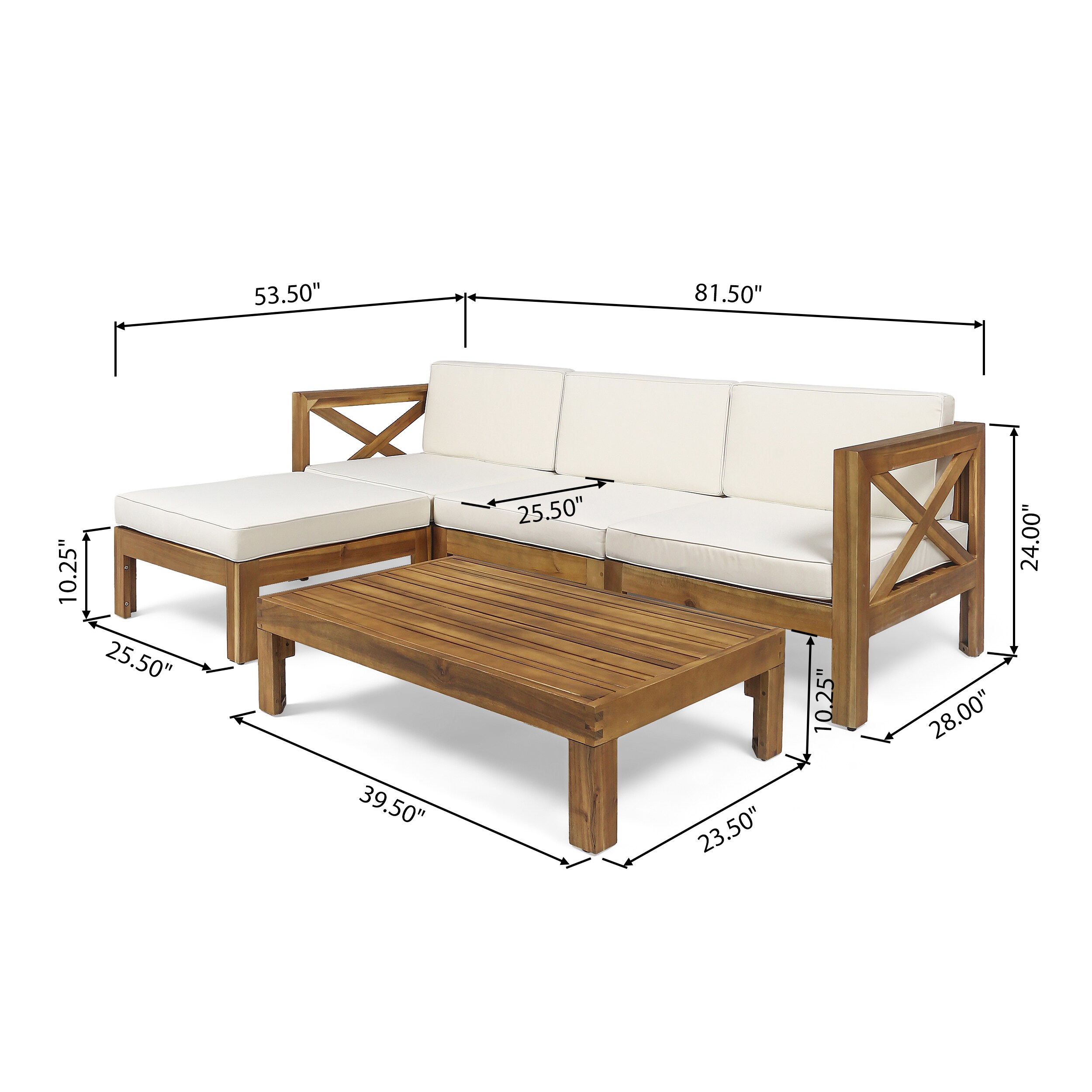 AAZJ JGD-63714BGE Patio-Conversation-Sets - View #4