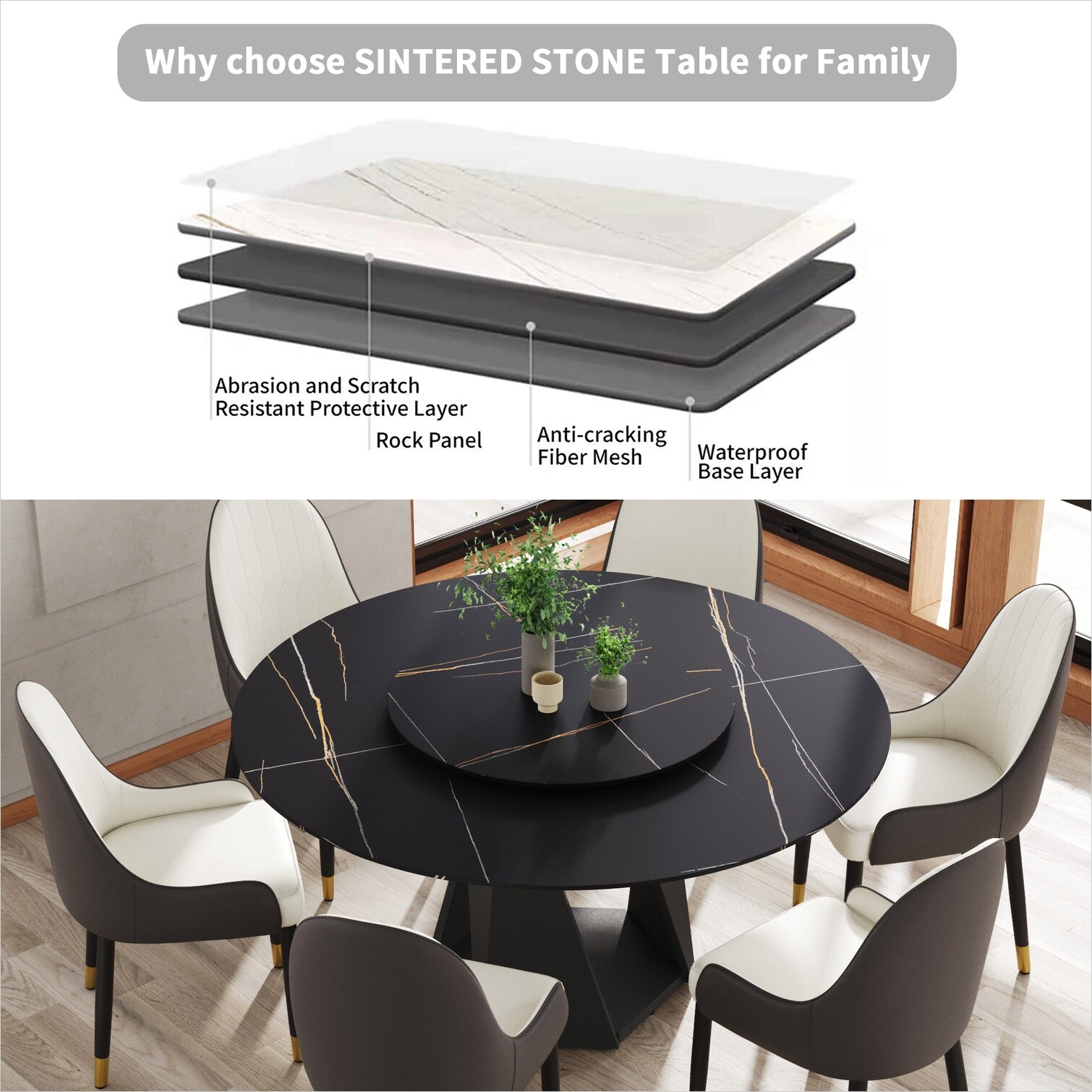 Watnature HN2I20JFCON8 Dining-Tables - View #7