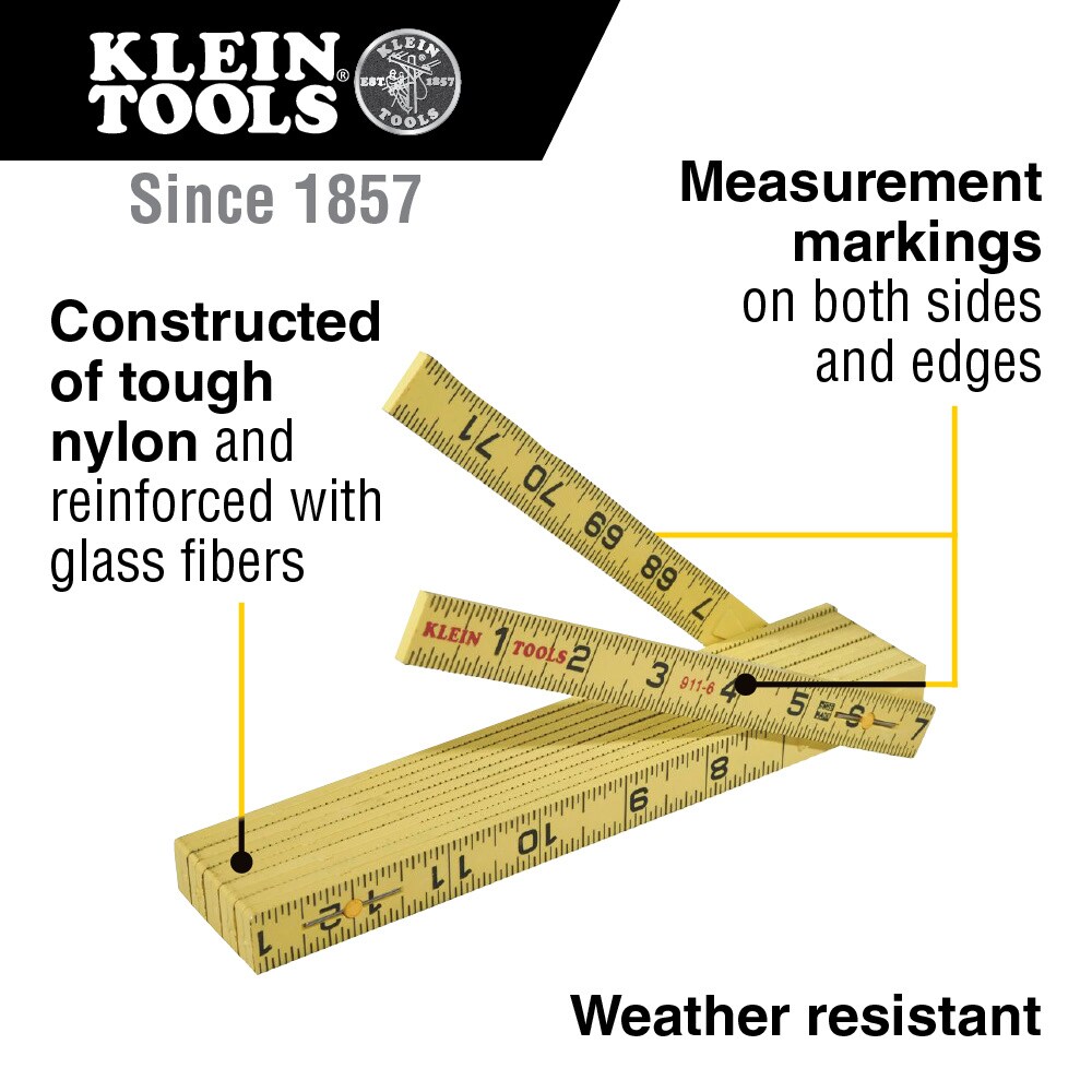 Klein Tools 9116 Yardsticks-Rulers - View #2