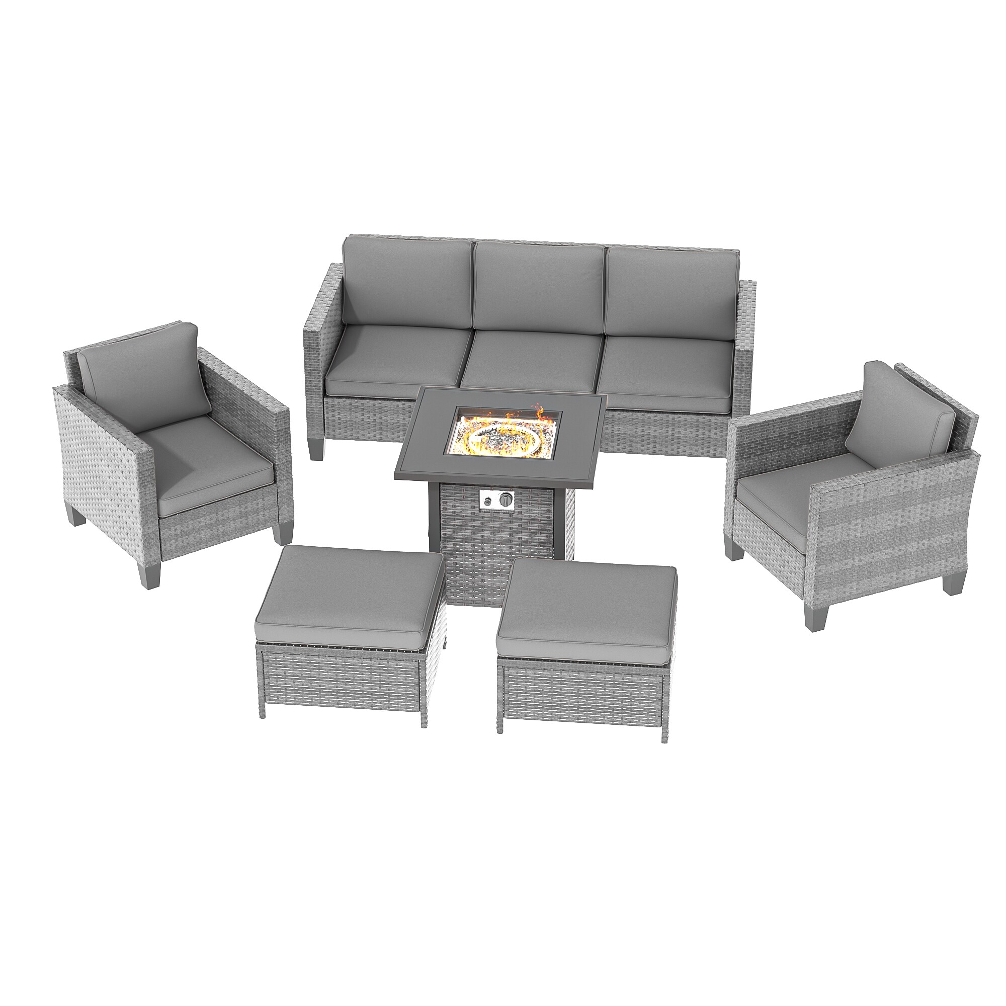 ACEGOSES LW-115HGY-T4 Patio-Conversation-Sets - View #7