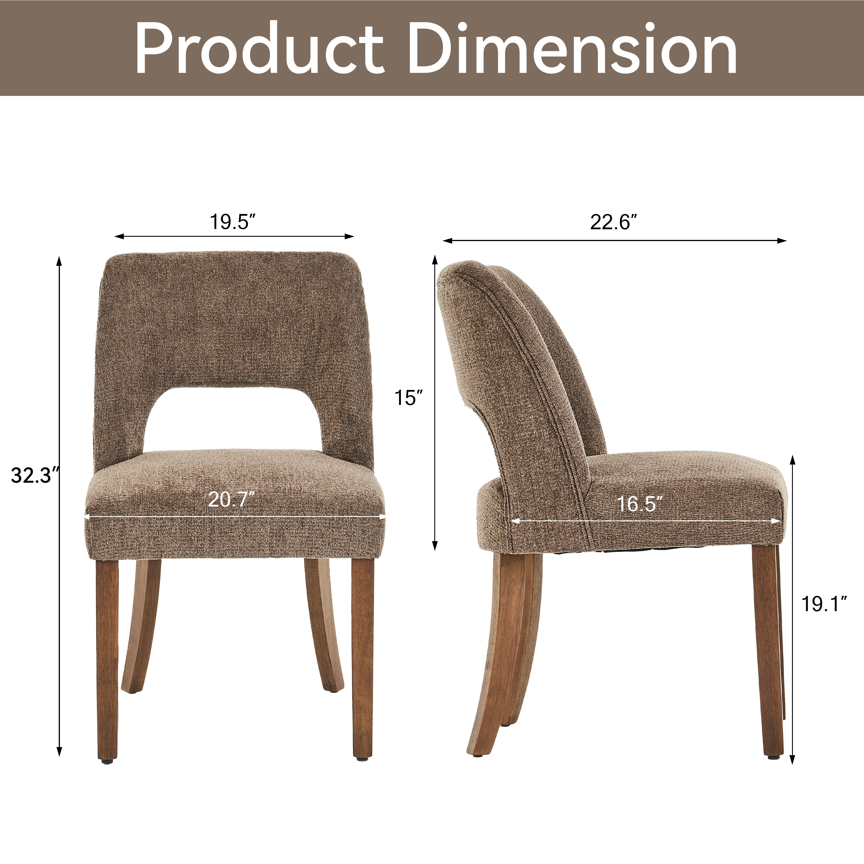 Keoni VK-007-DKBN Dining-Chairs - View #5