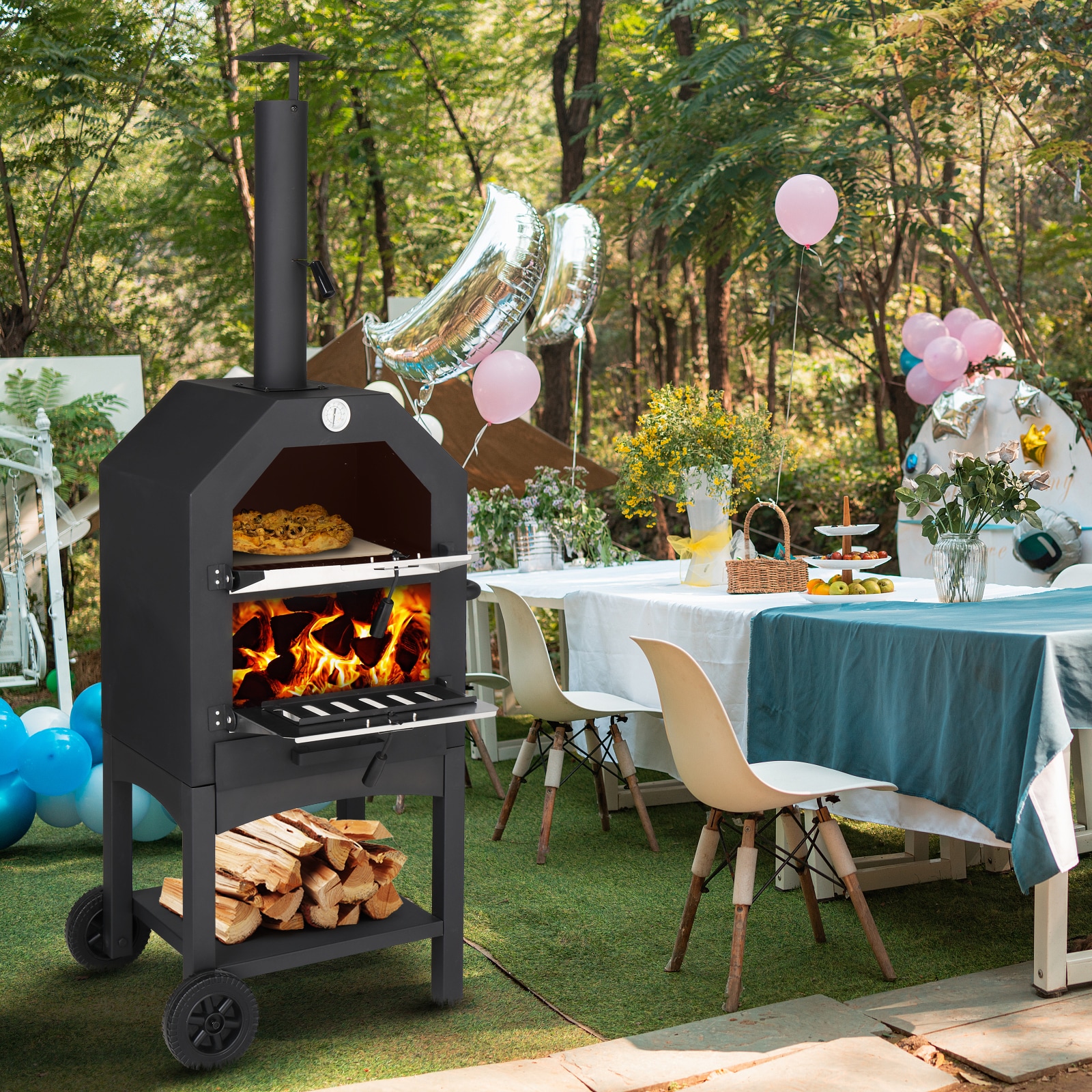 Winado LO1G57000440 Charcoal-Grills - View #5