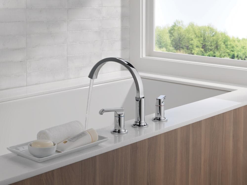 Delta T2788-PR-LHP Roman-Tub-Faucets - View #2