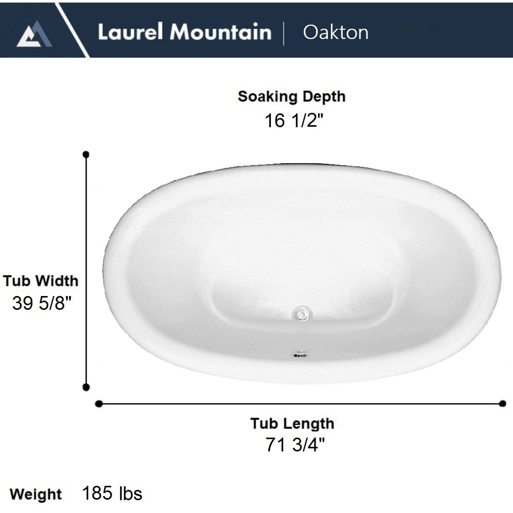 Laurel Mountain 7240OWA064 bathtubs - View #5