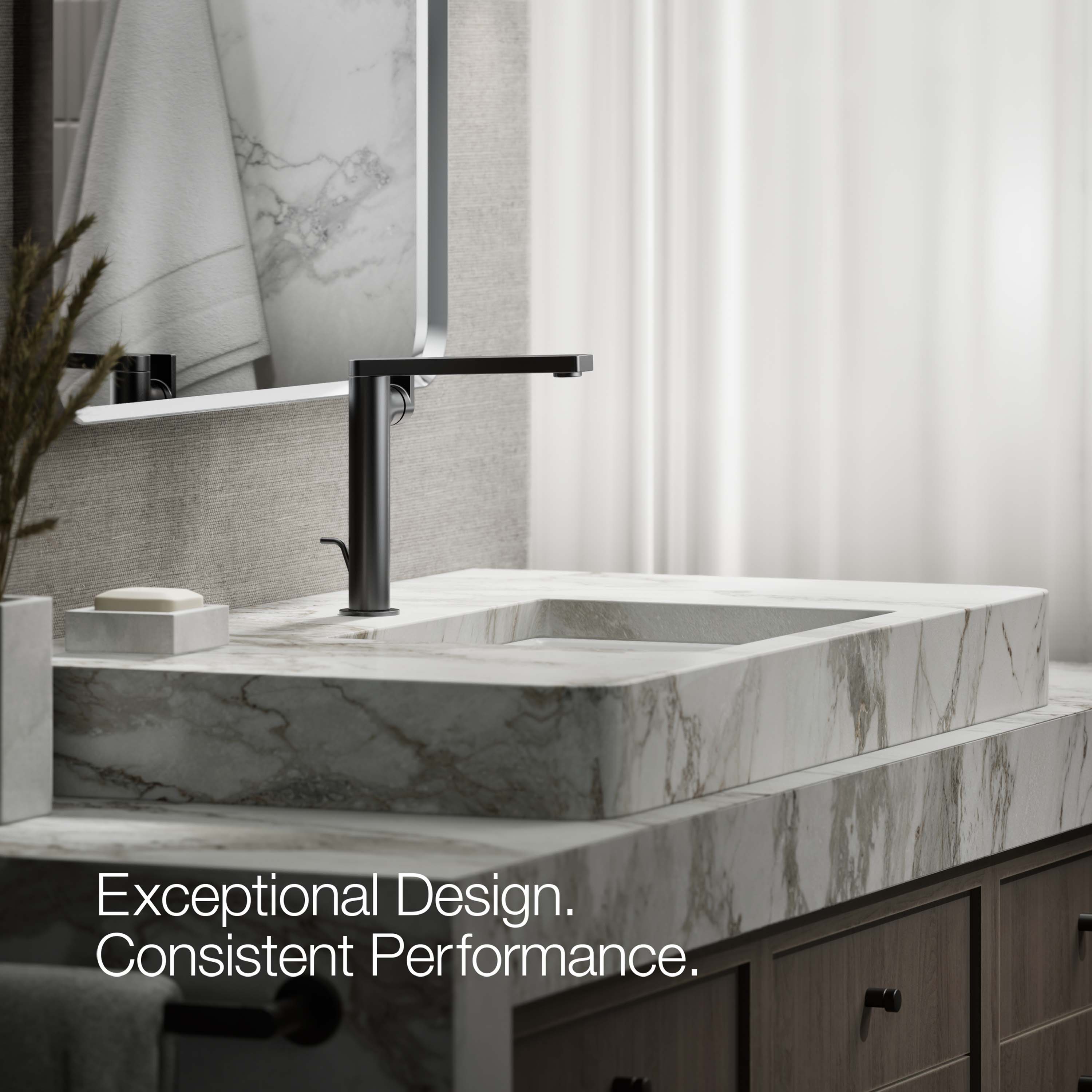 KOHLER K-73168-4-BL Lavatory-Faucets - View #3
