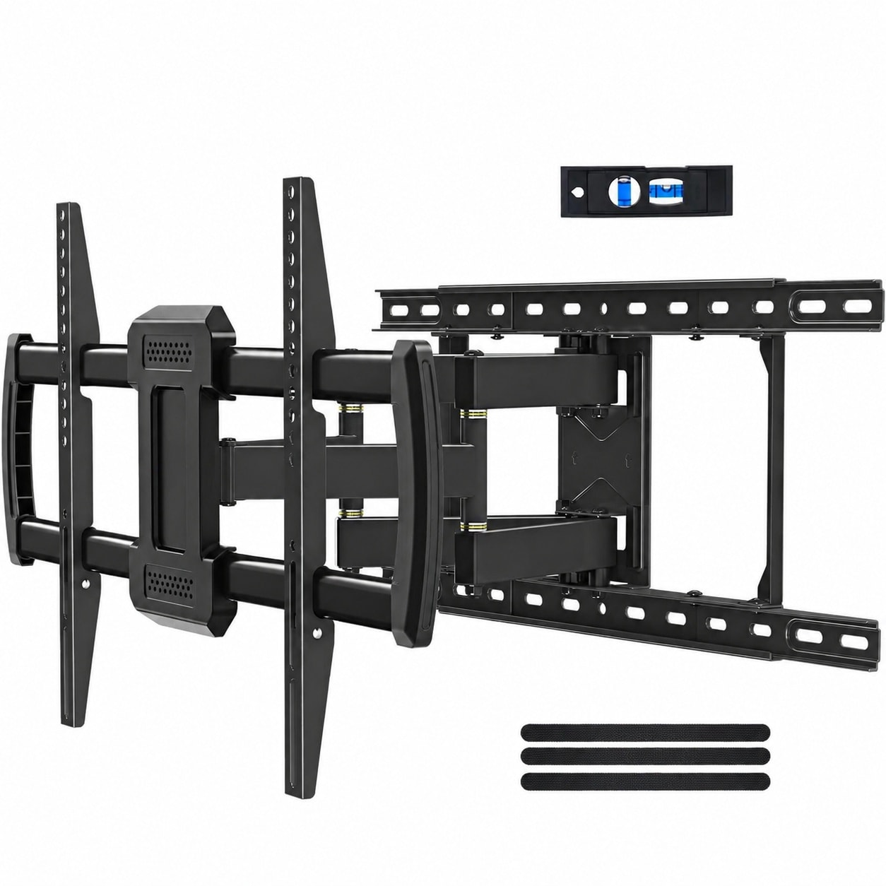 Ahfiwaso  Full Motion TV Wall Mount for Most Forty Two to Eighty Four Inch TVs Fits Sixteen Eighteen and Twenty Four Inch Studs Supports Up to