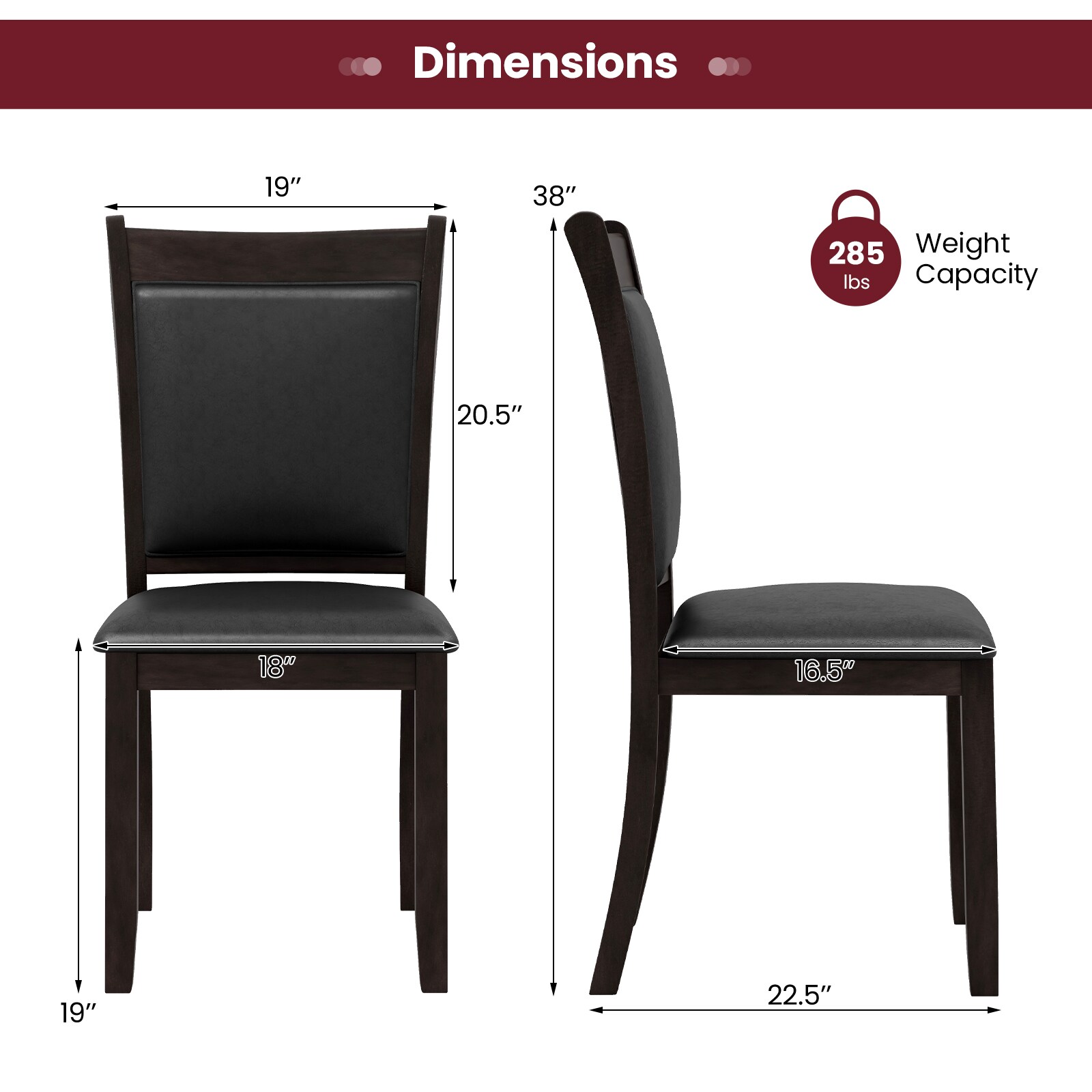 Slickblue D-CO-RG61475CK Dining-Chairs - View #7