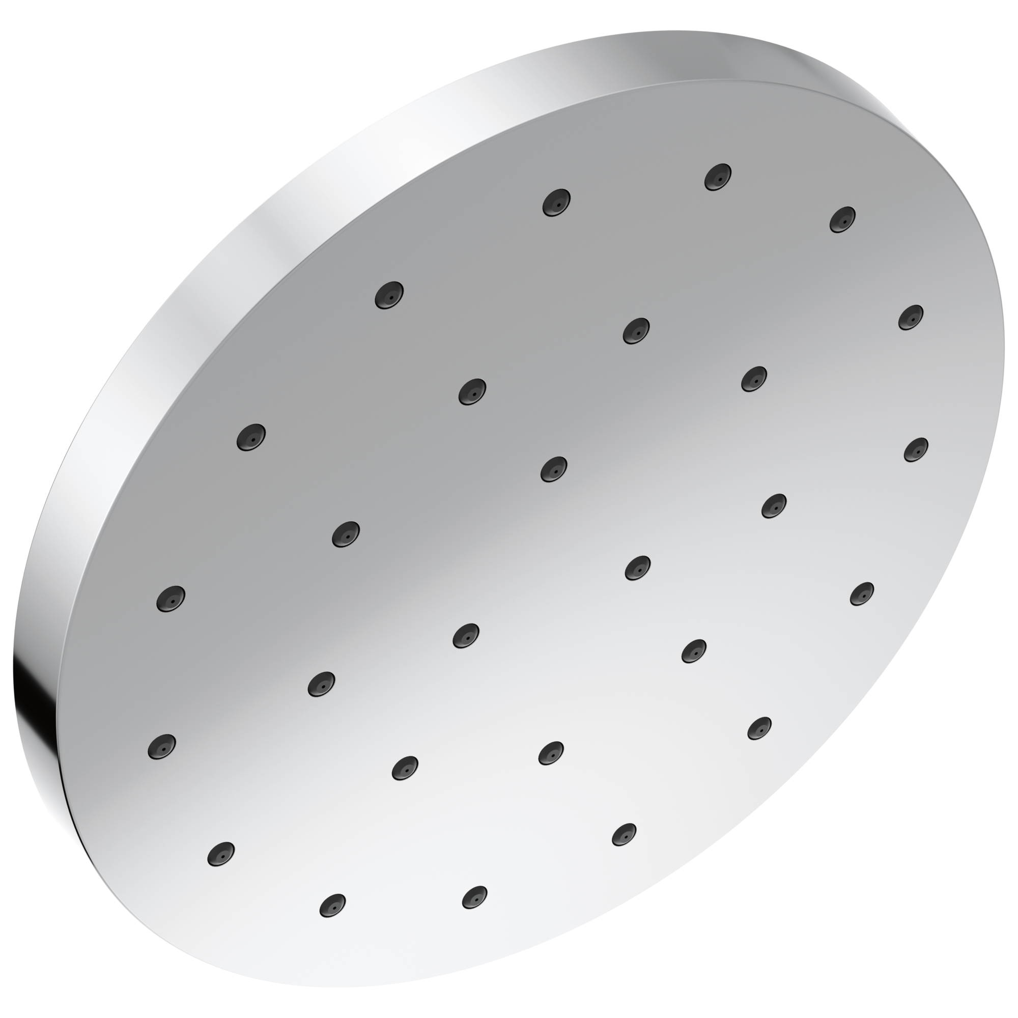 Delta 52160-PR 1.0 -Spray Lumicoat Chrome 12-in Round Fixed Rain Shower Head 1.75 GPM