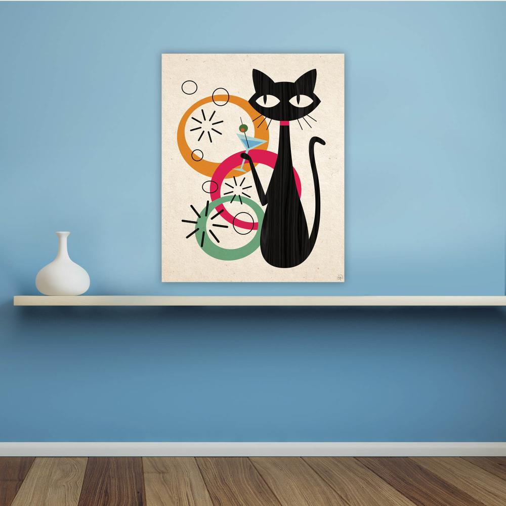 Creative Gallery RET001066MTL20X24FM Wall-Art - View #2