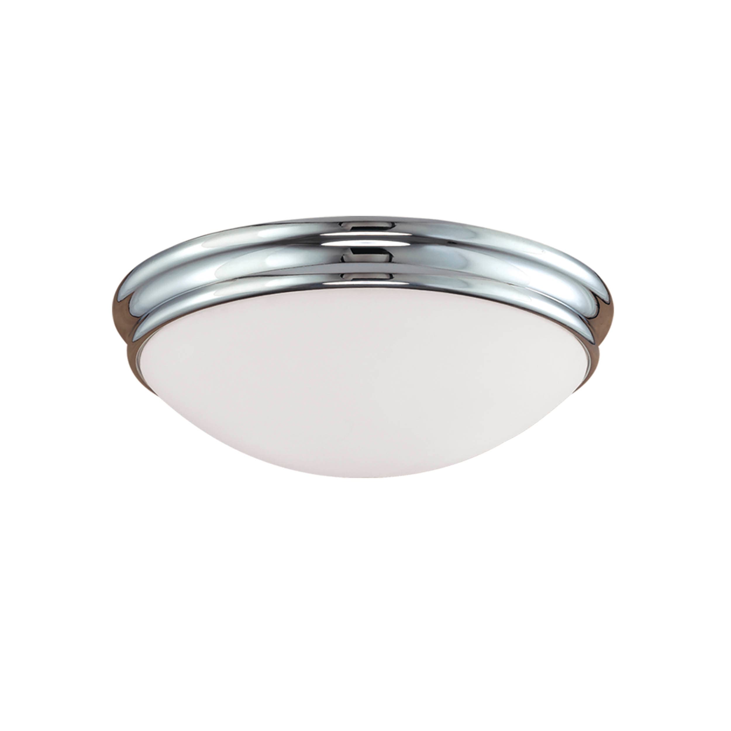 Millennium Lighting 5223-CH Flush Mount 2-Light Chrome Flush Mount Light