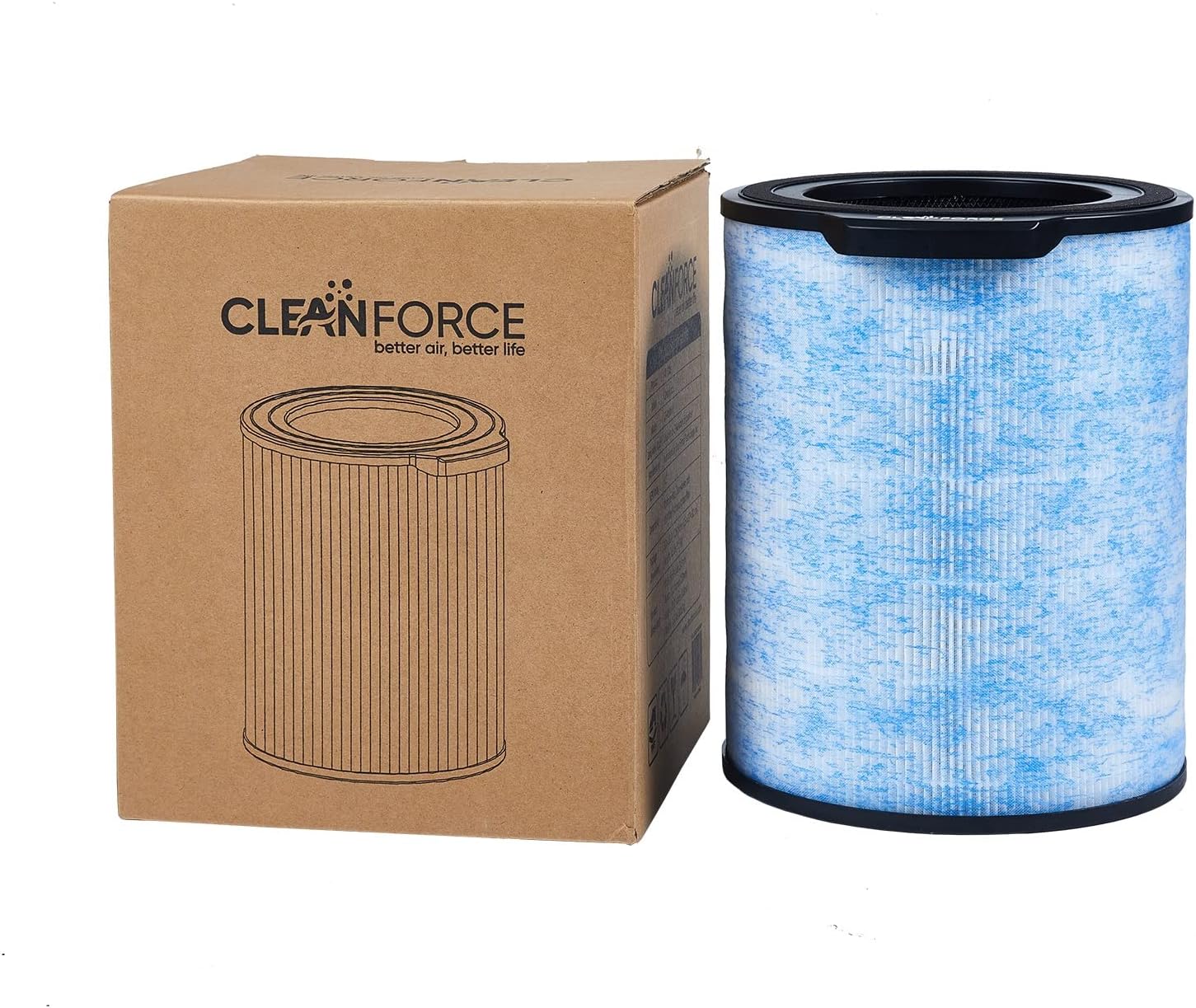 CLEANFORCE RF-500 Custom size MERV Basic flat Air Filter