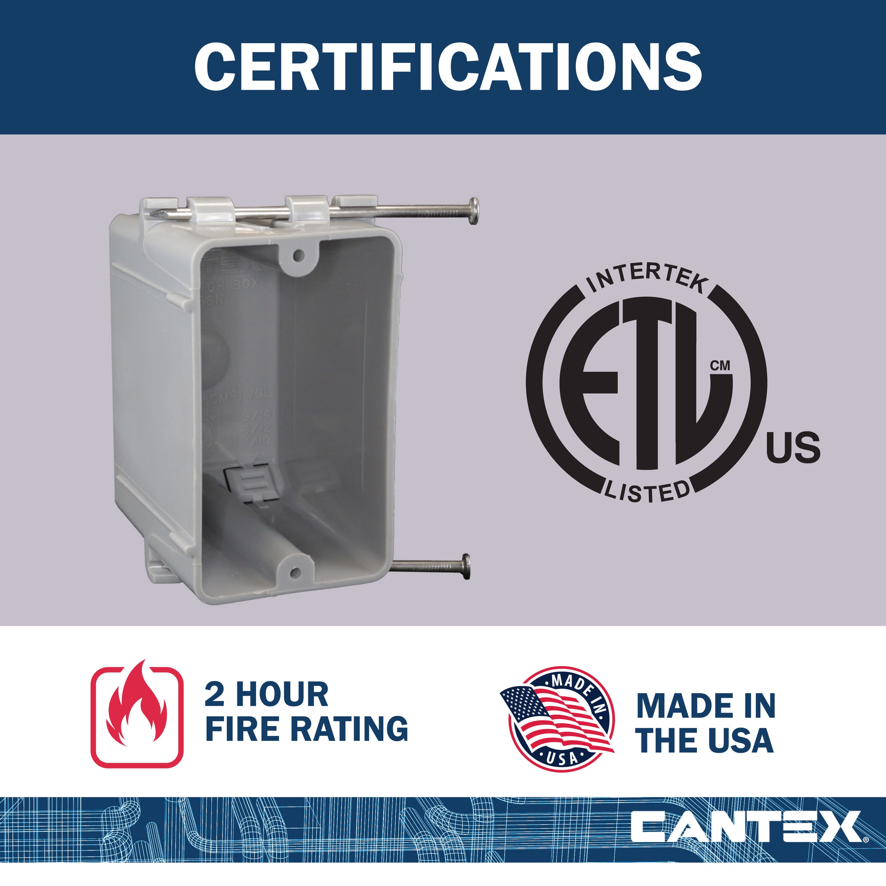 CANTEX LEZ20SNWV Electrical-Box - View #6
