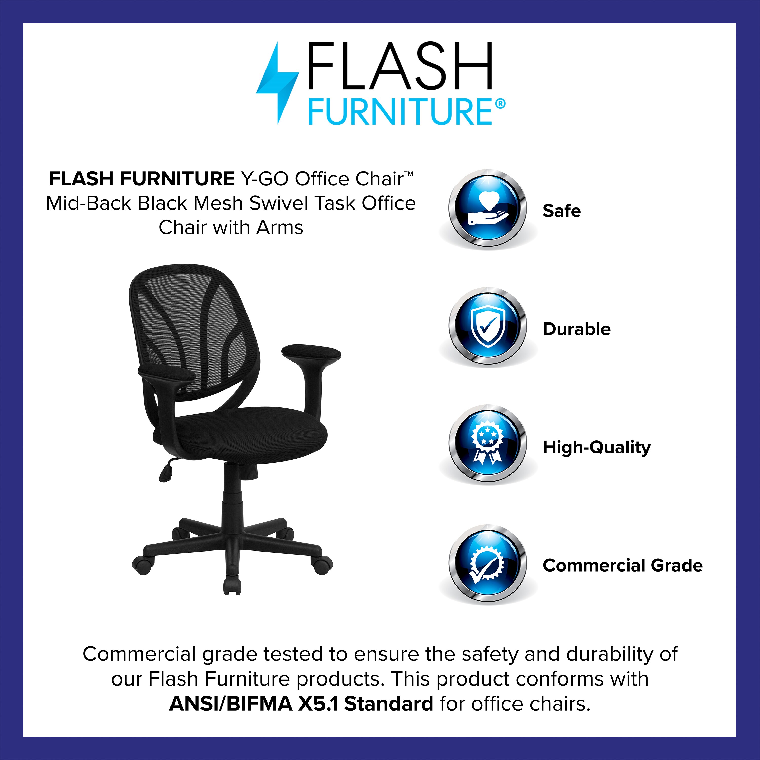 Flash Furniture 812581016017 Office-Chairs - View #5