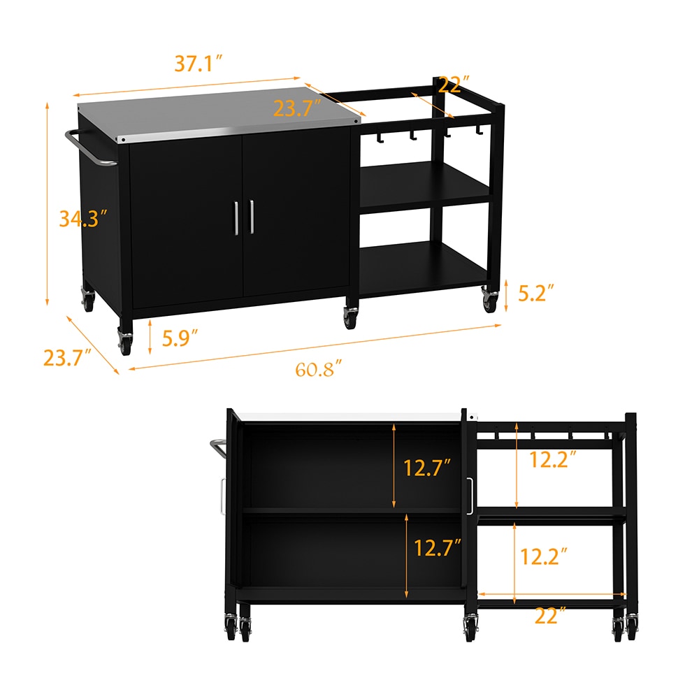 Homsee C-KF590004-01 Kitchen-Furniture - View #13