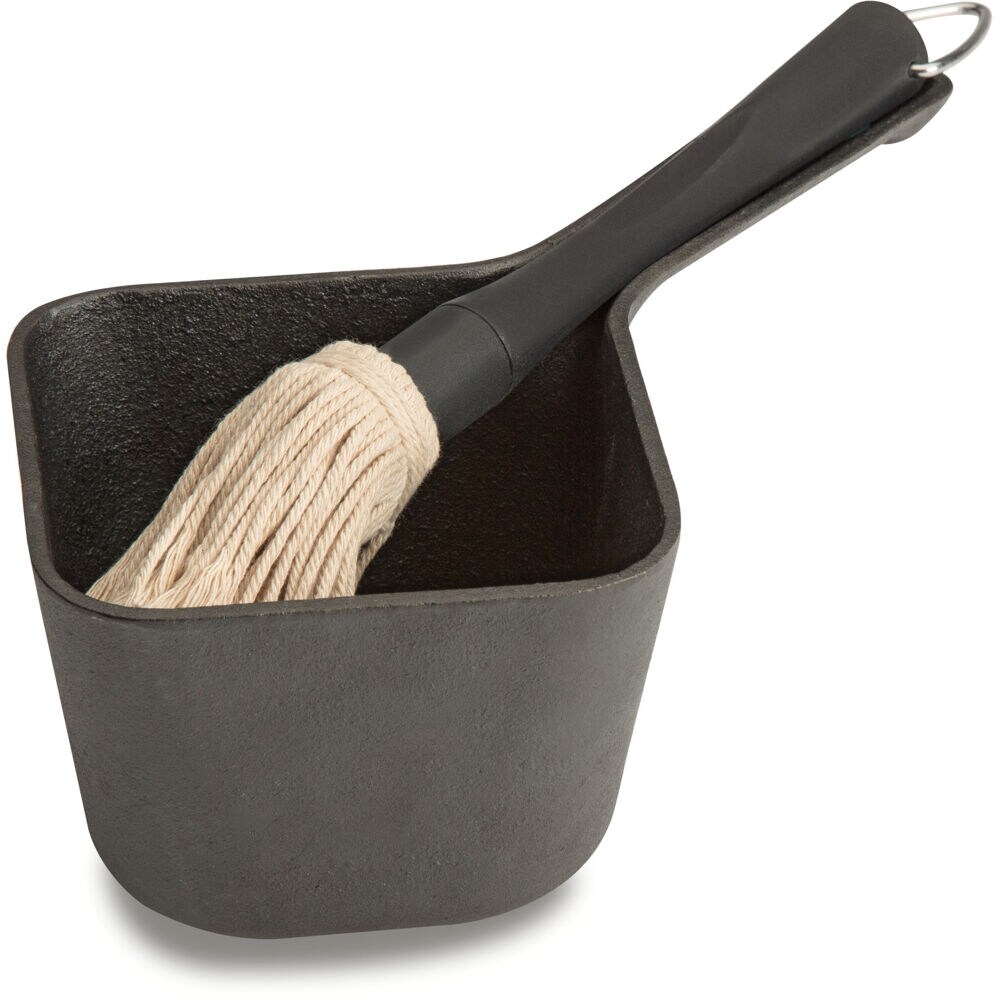 Lodge Basting Pot with Brush