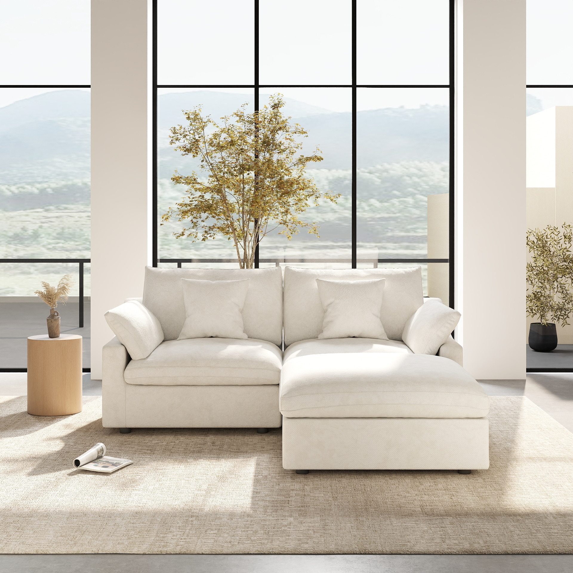 BuotiqHom DH-S2+1-140WE Sofas-Loveseats - View #3