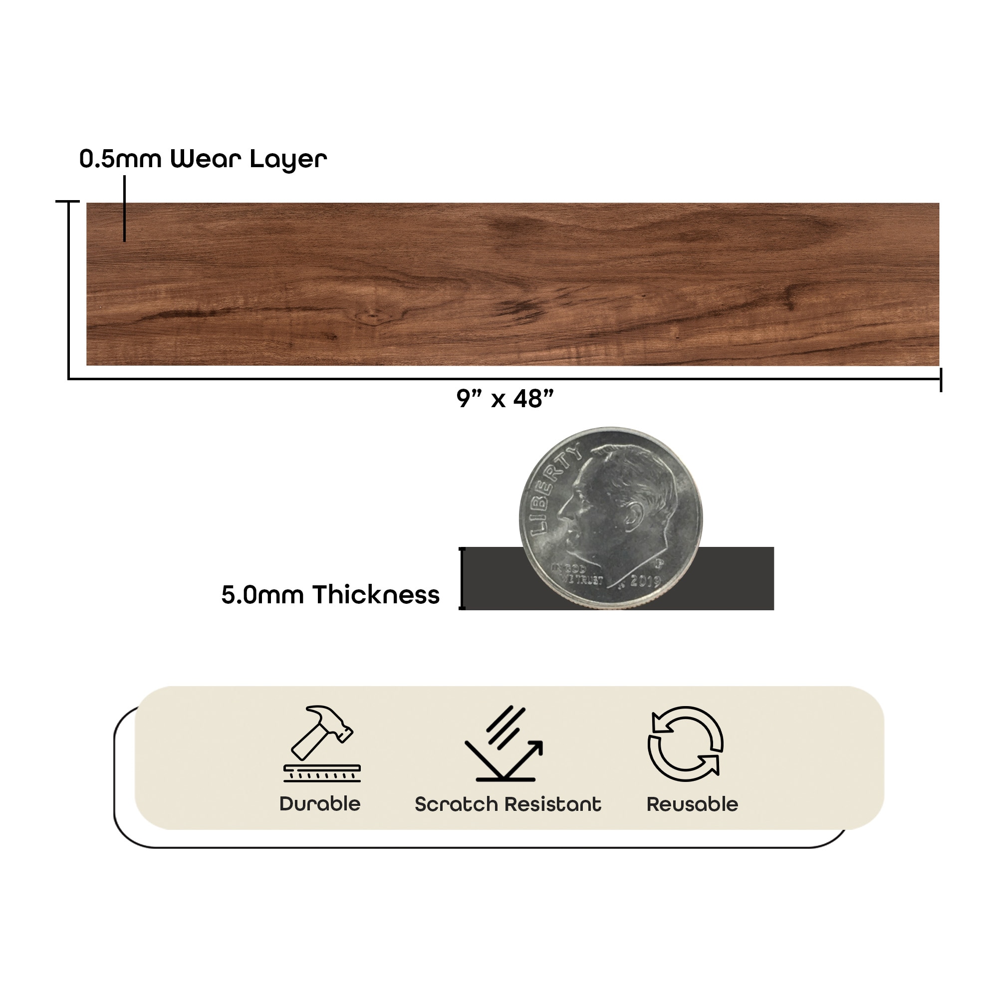 Achim LSLYP20208 Vinyl-Plank - View #4