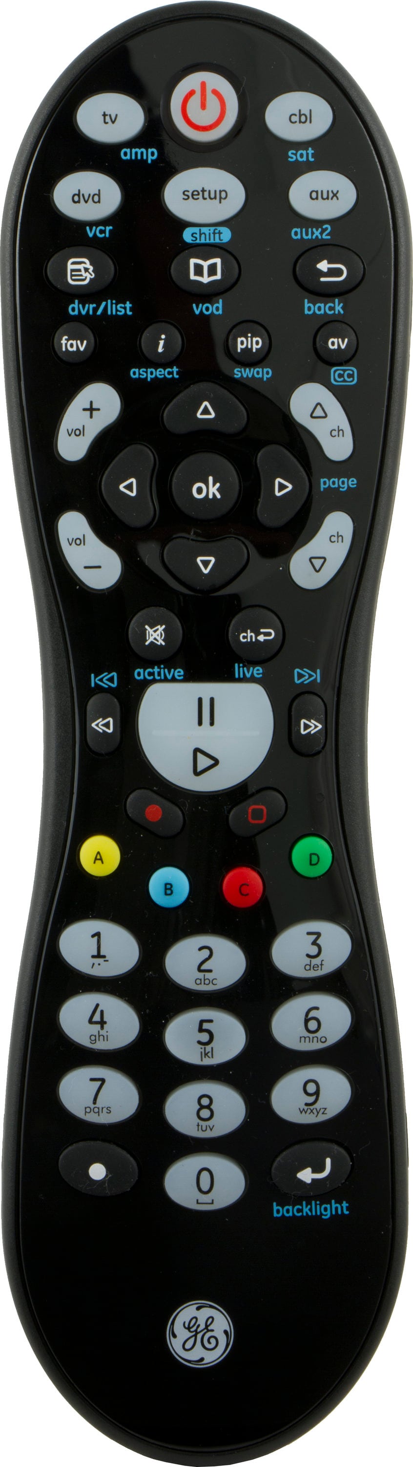 GE 25007 8-Device Universal Remote Control