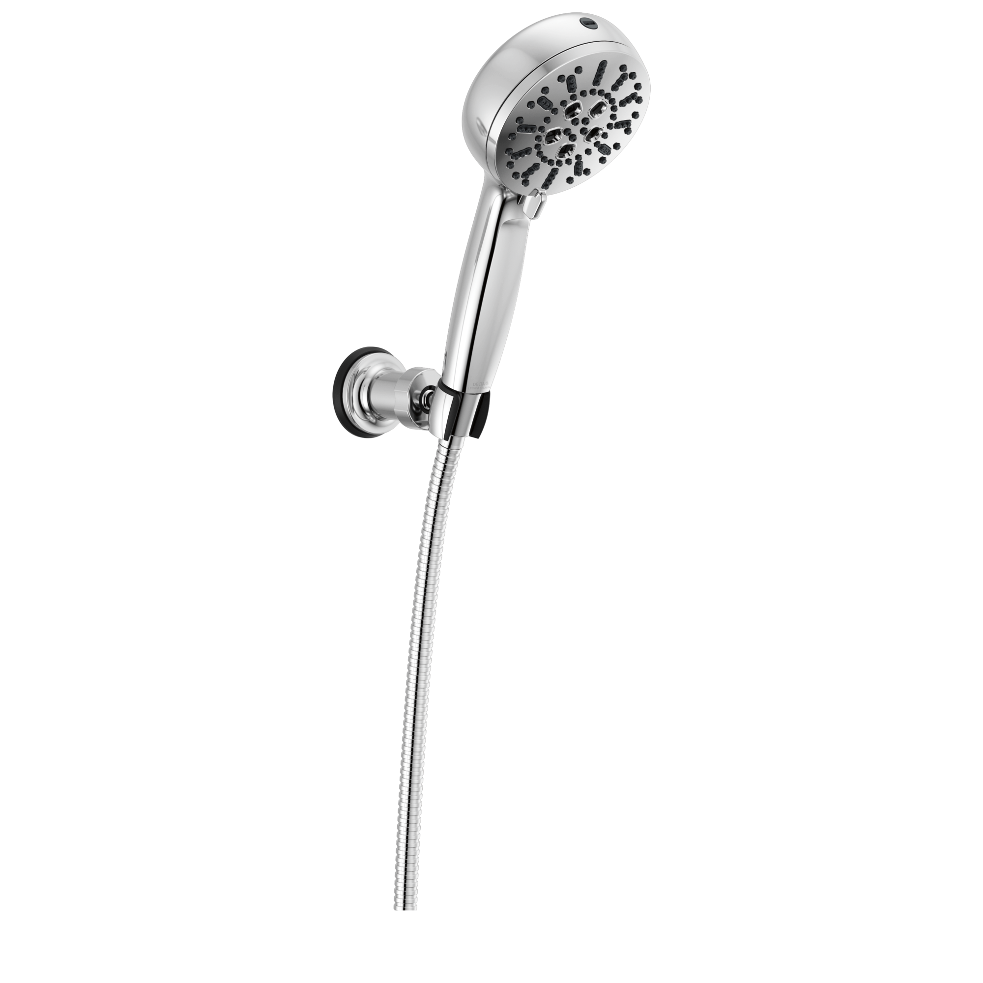 Delta 55884-PR ProClean 7.0 -Spray Lumicoat Chrome 4.5-in Round Handheld High Pressure Shower Head 1.75 GPM