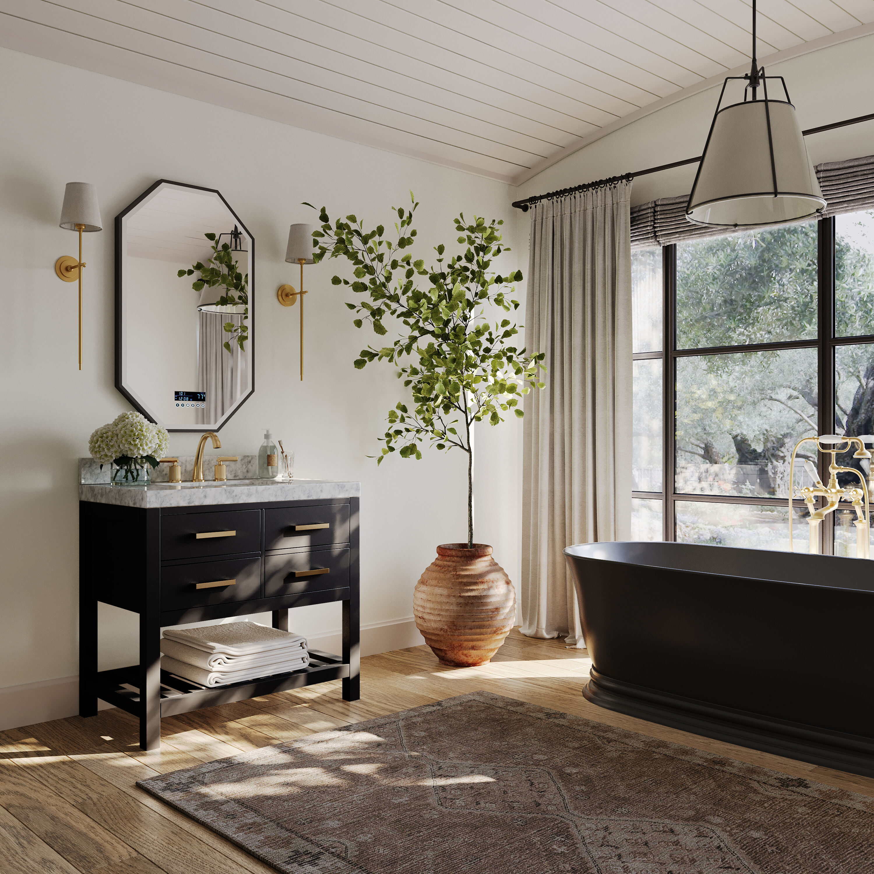 Ancerre Designs VTSELIZABETH36BOCWGD Bath-Vanity-Combo - View #8