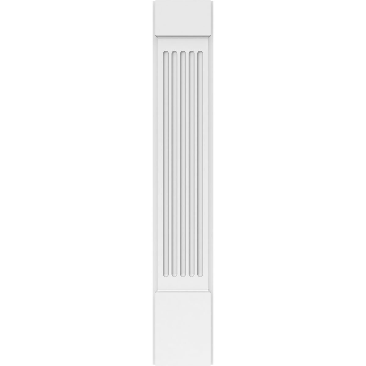 Ekena Millwork PILP08X048FL01-2 Entry-Door-Casing-Accents - View #3