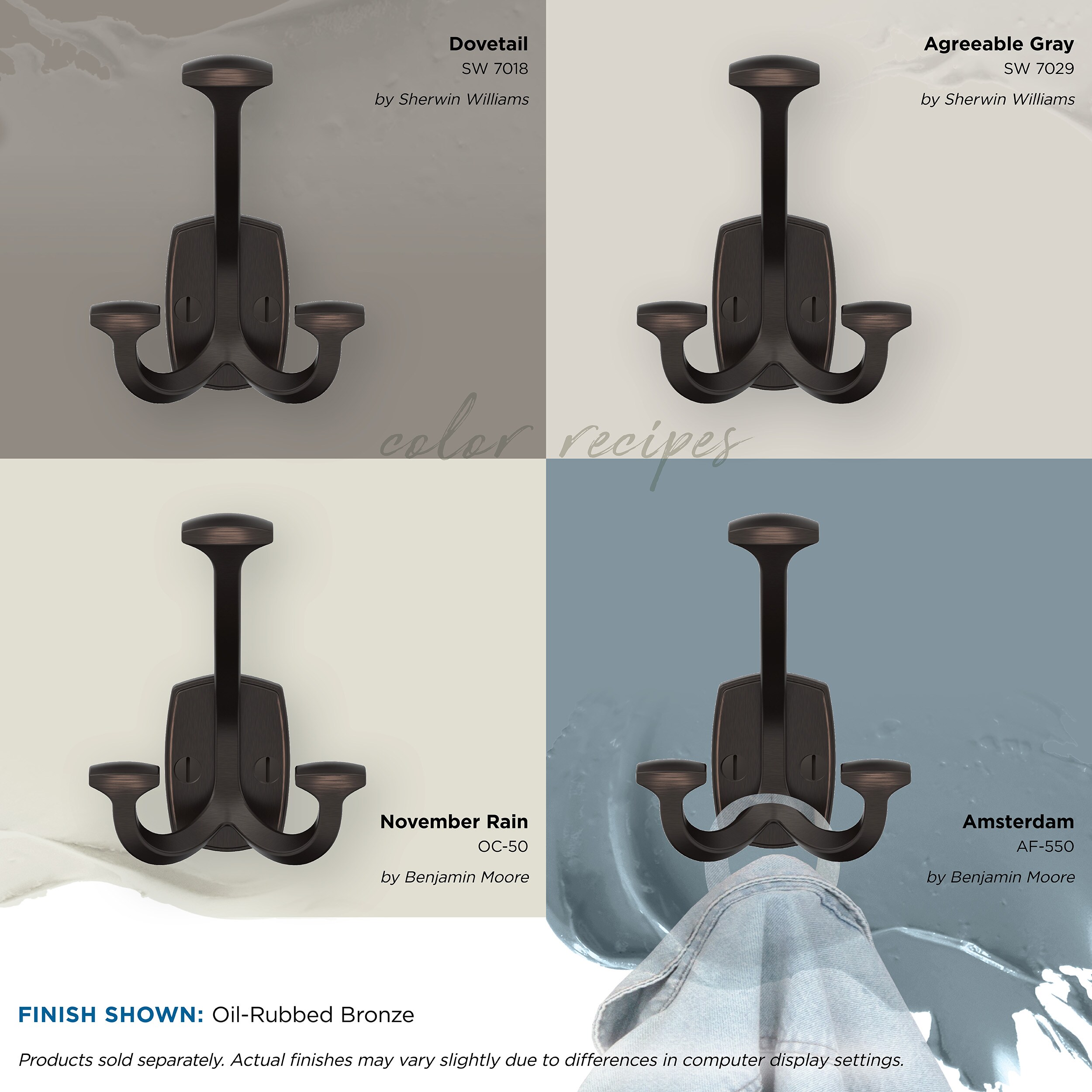 Amerock H37004ORB Decorative-Wall-Hooks - View #7