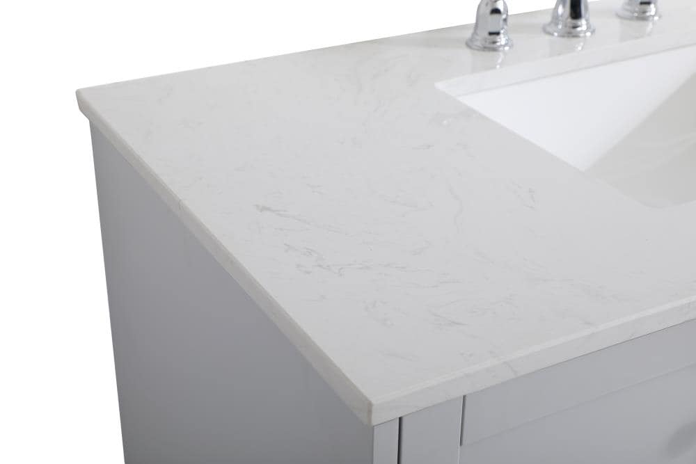 Elegant Decor FI54042GR Bath-Vanity-Combo - View #7
